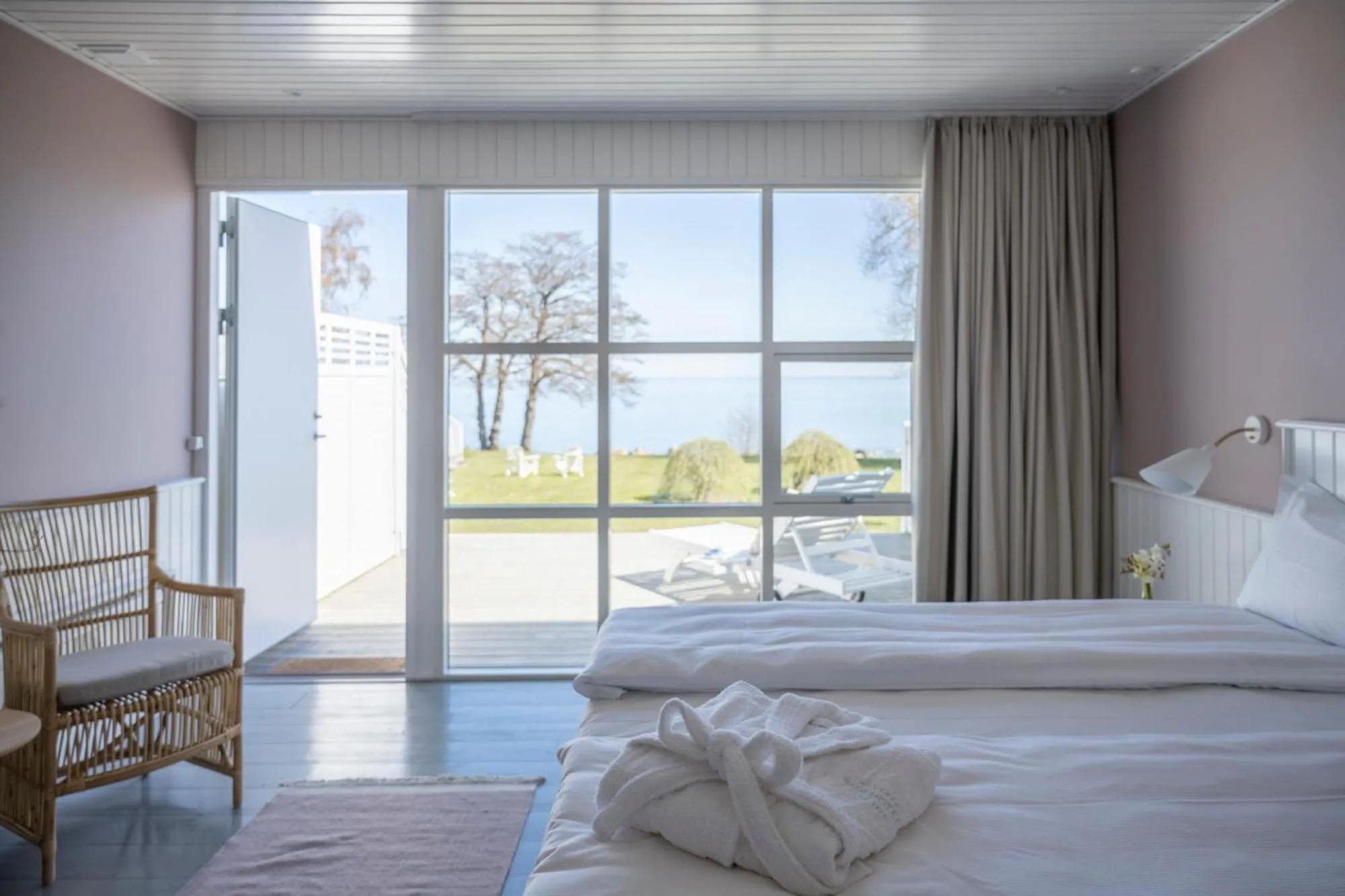 Bed in Melsted Badehotel