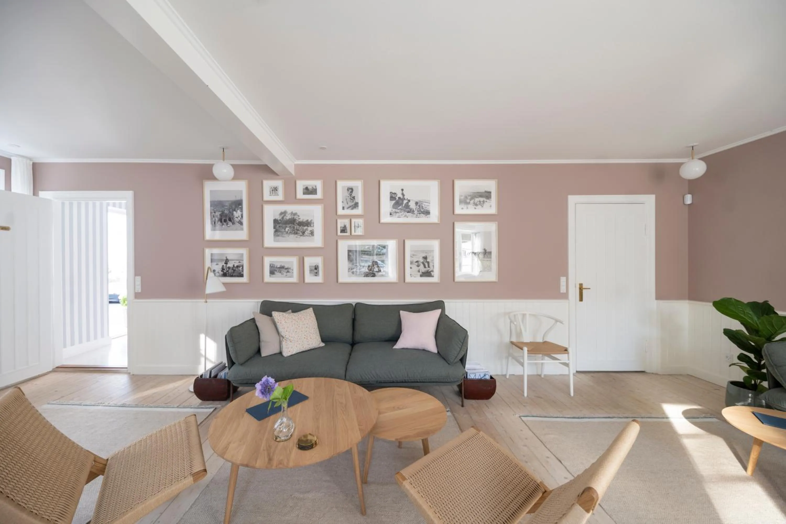 Living room in Melsted Badehotel