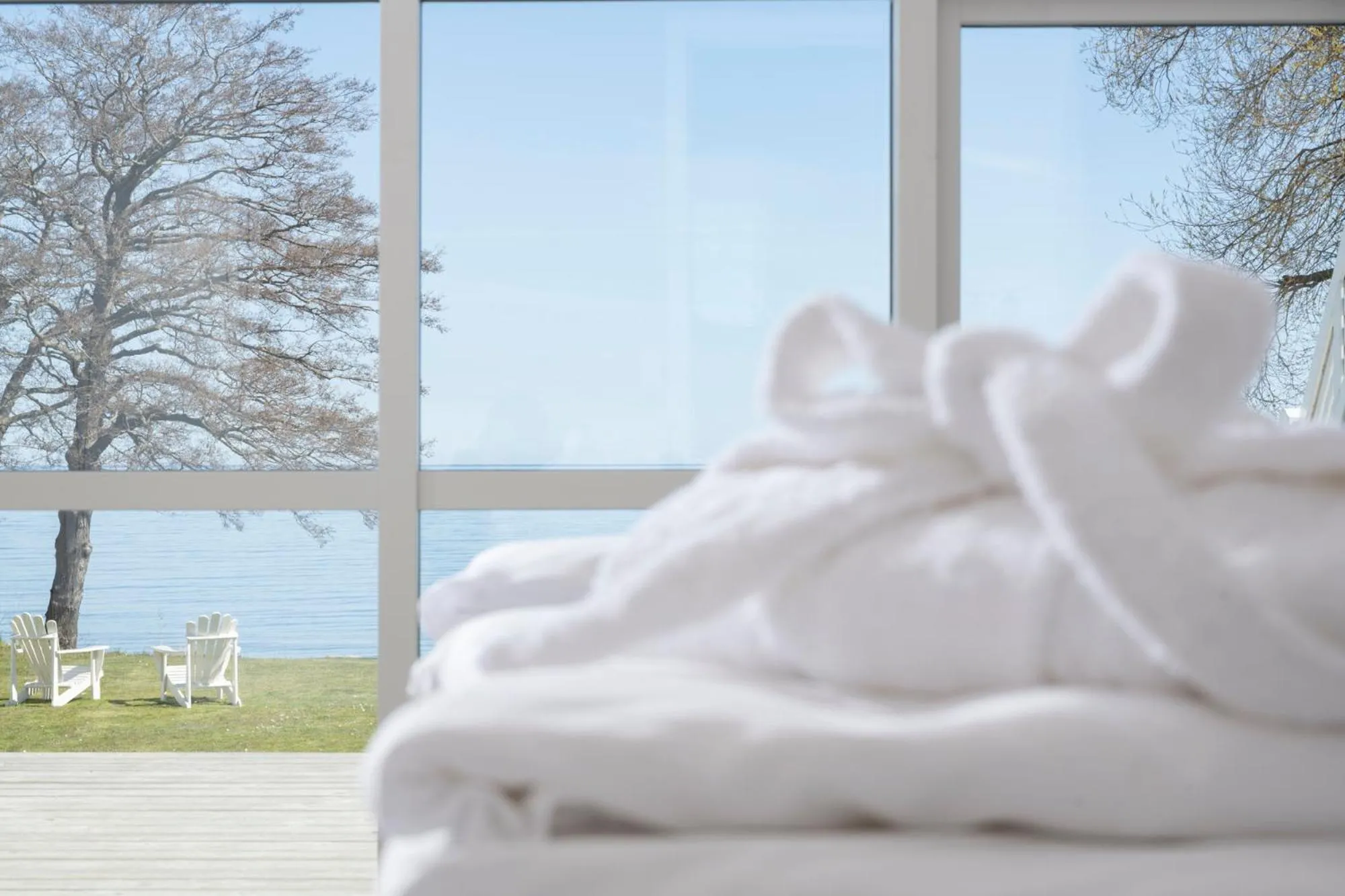Sea view in Melsted Badehotel