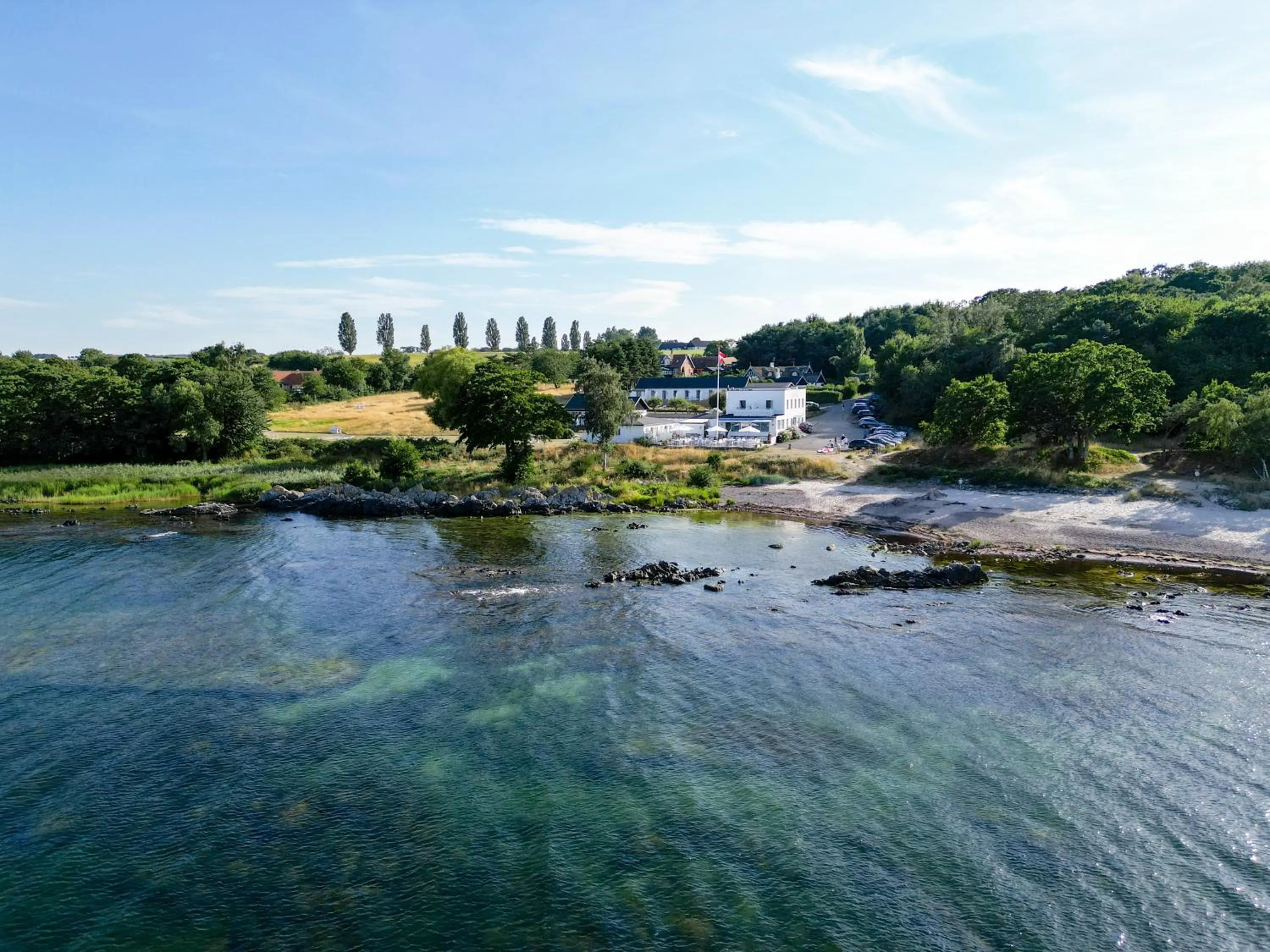 Sea view in Melsted Badehotel