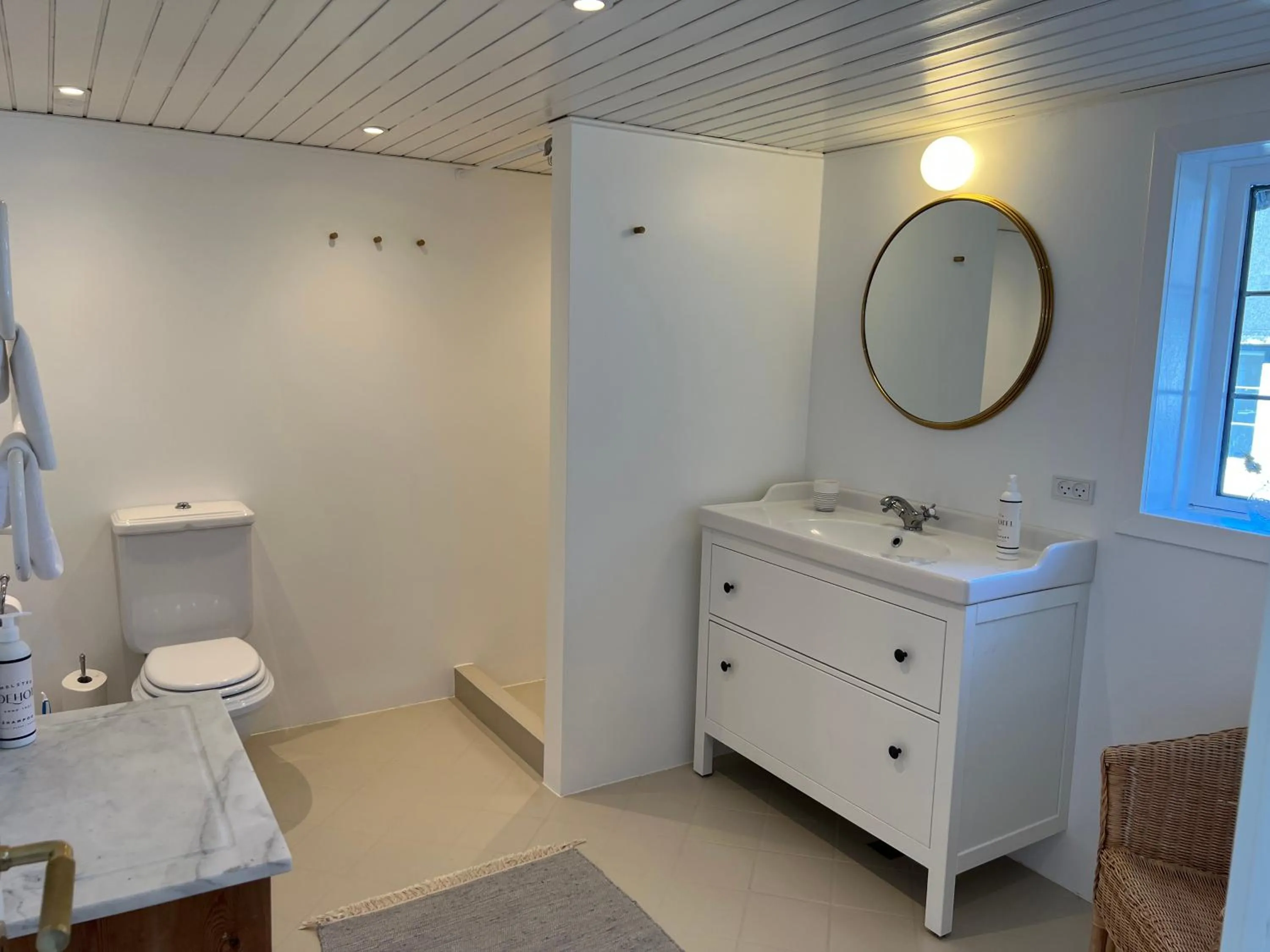 Bathroom in Melsted Badehotel