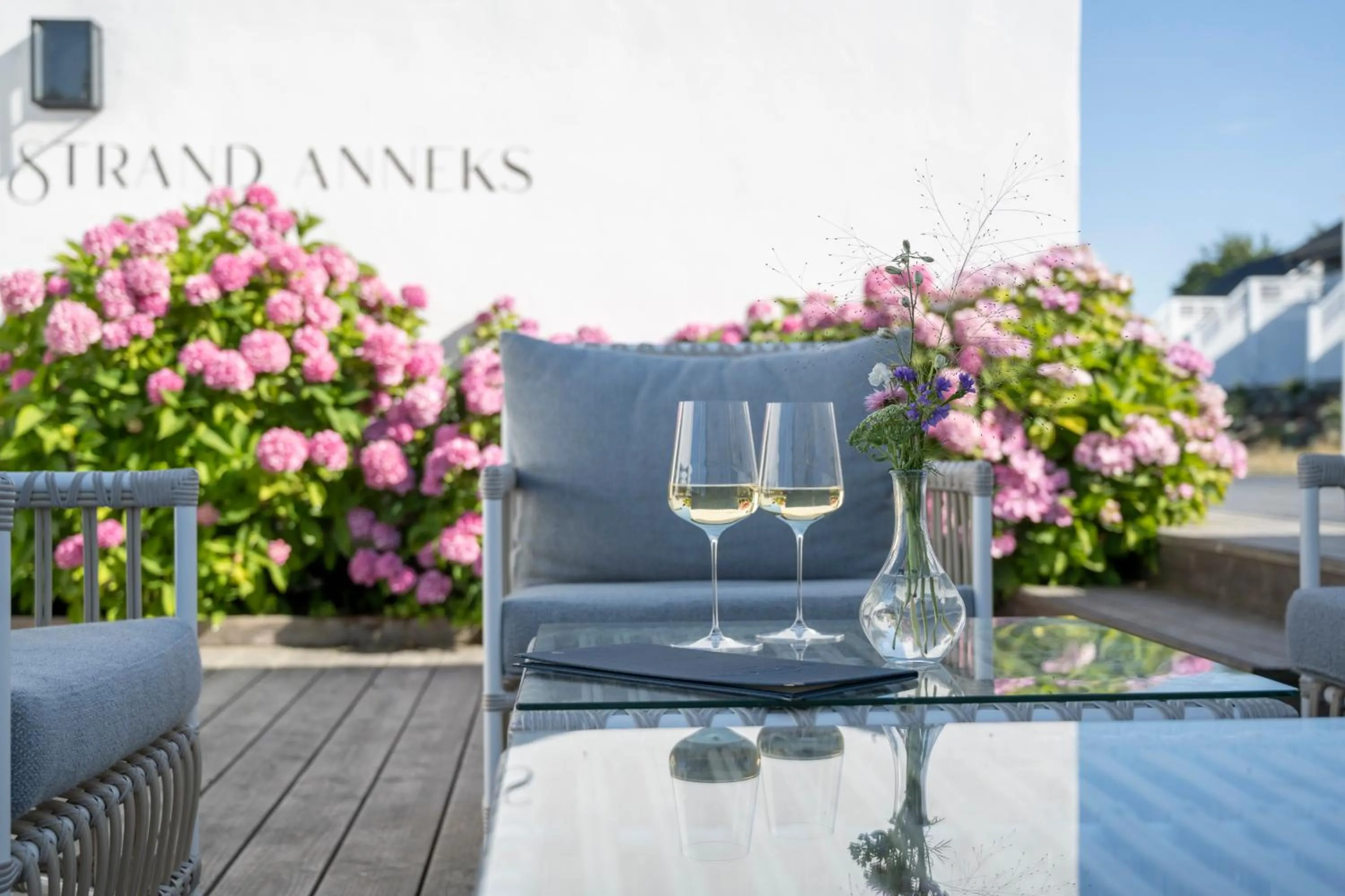Balcony/Terrace in Melsted Badehotel