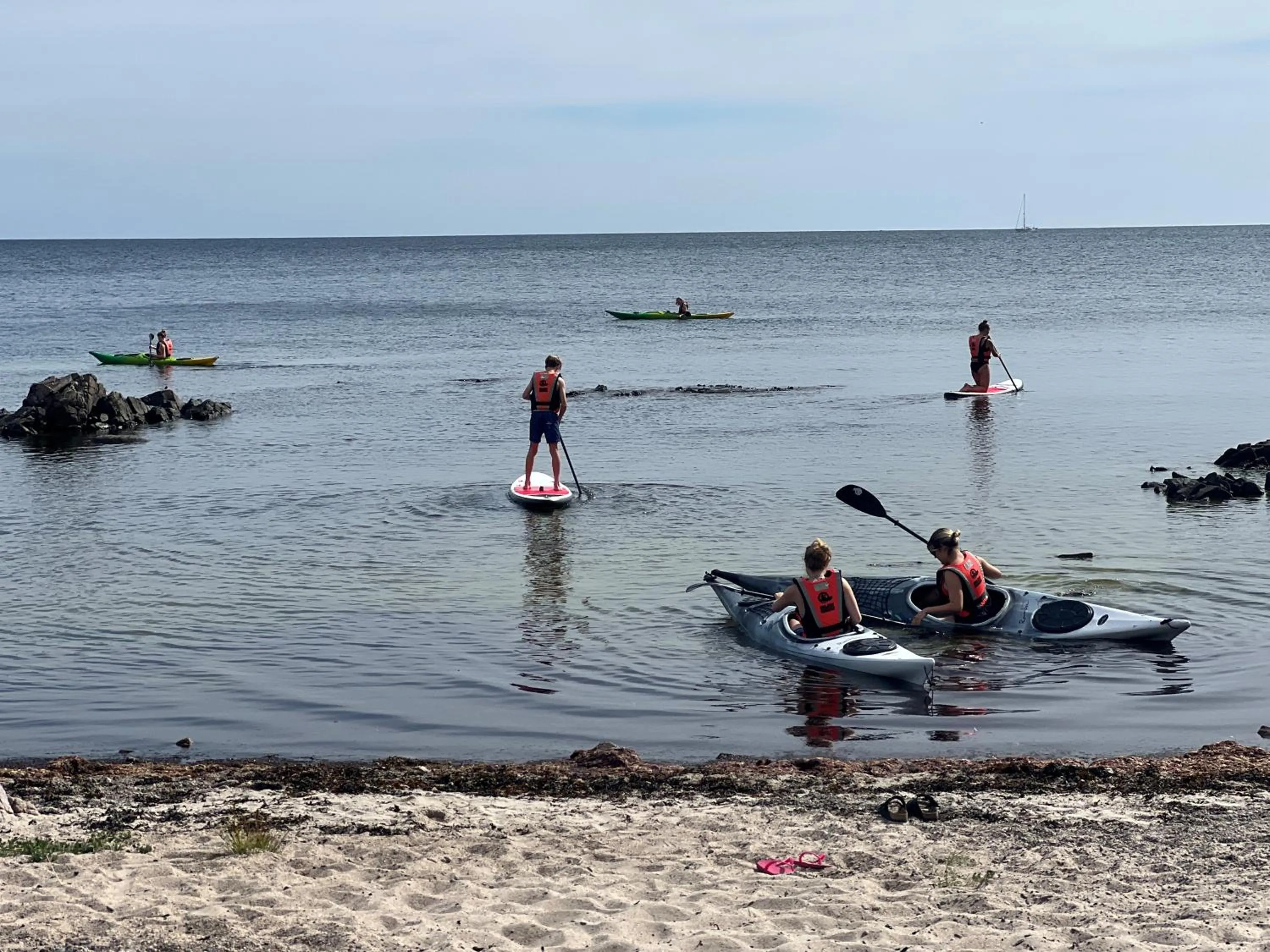 Beach in Melsted Badehotel