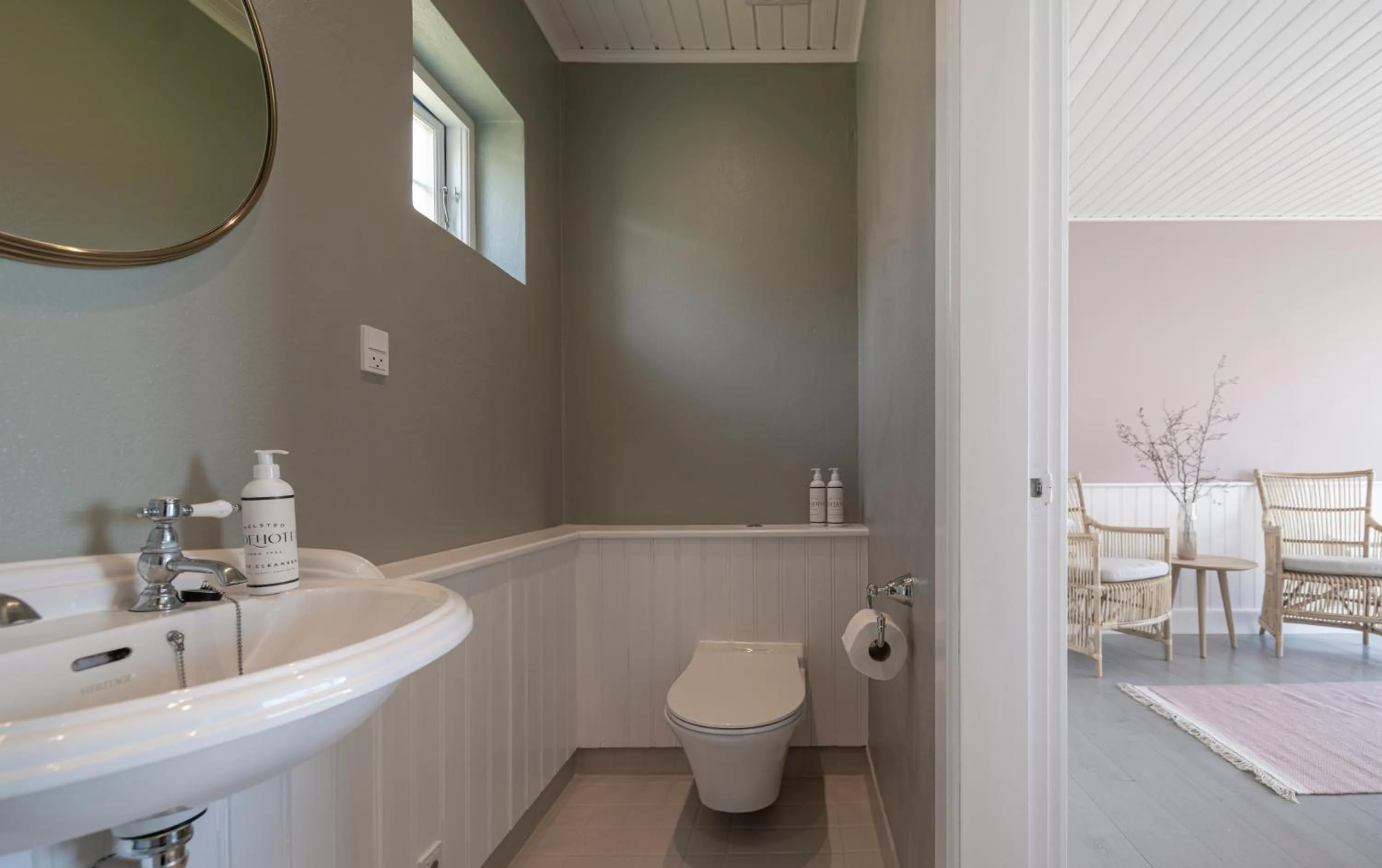 Bathroom in Melsted Badehotel