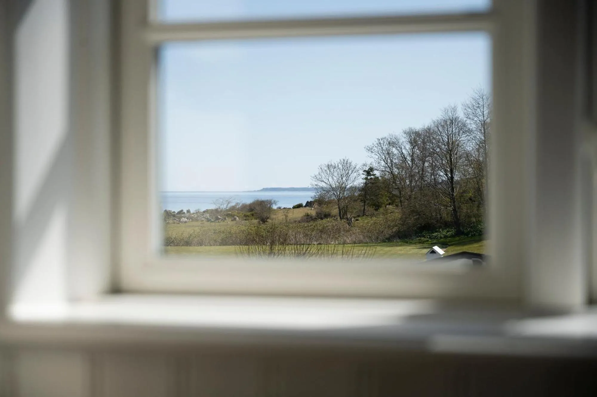 Garden view in Melsted Badehotel