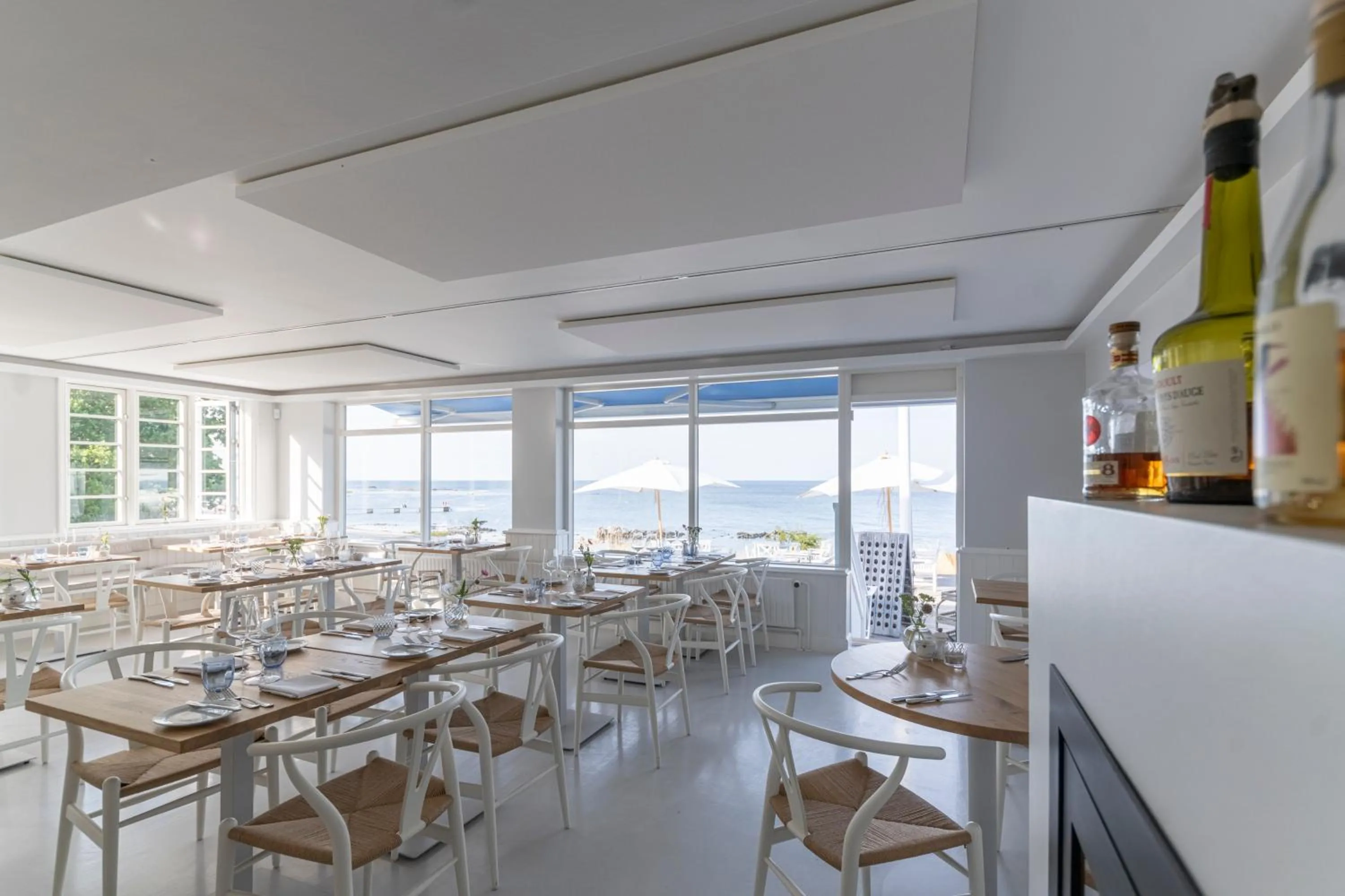 Restaurant/places to eat in Melsted Badehotel