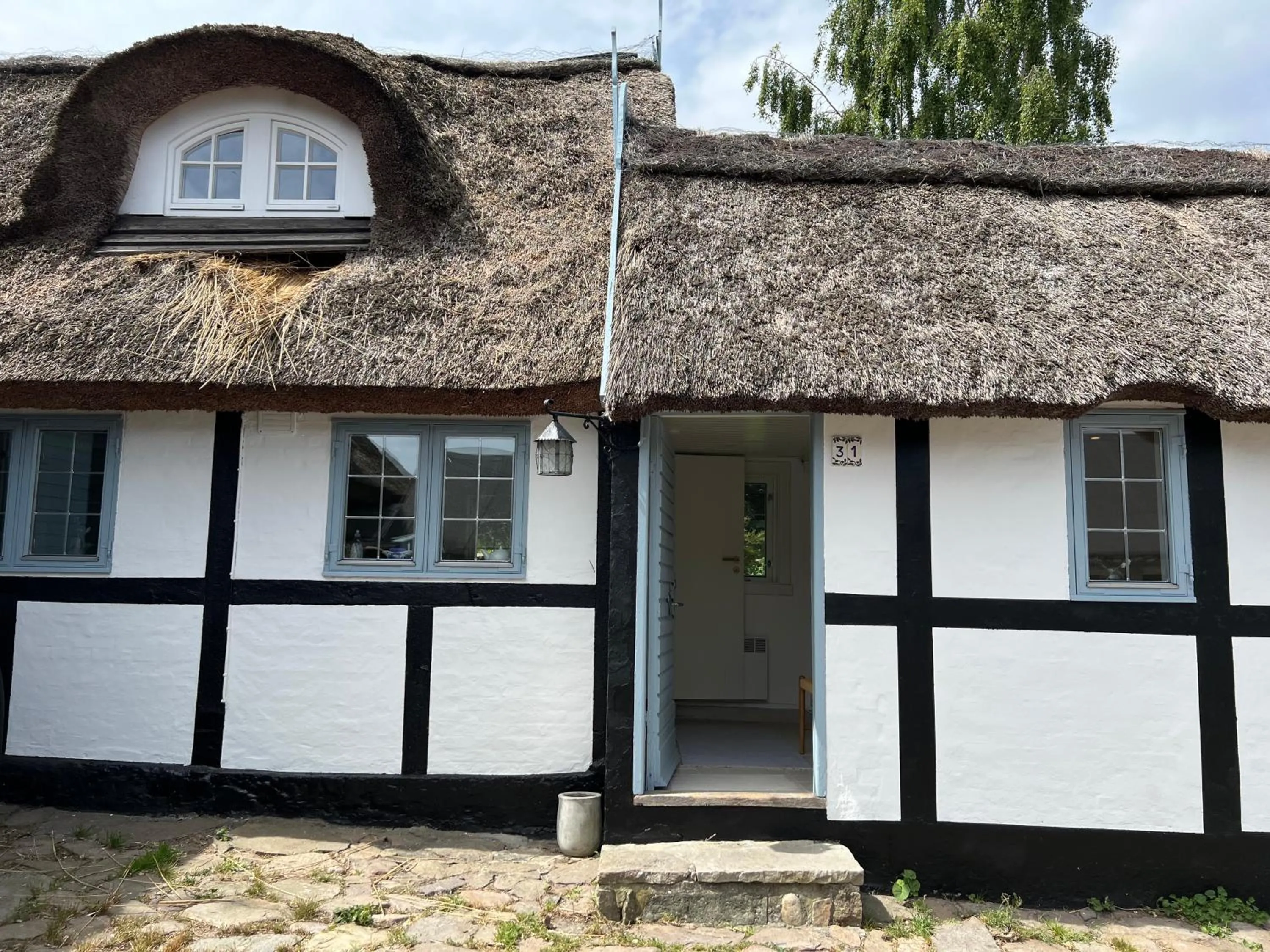 Property building in Melsted Badehotel