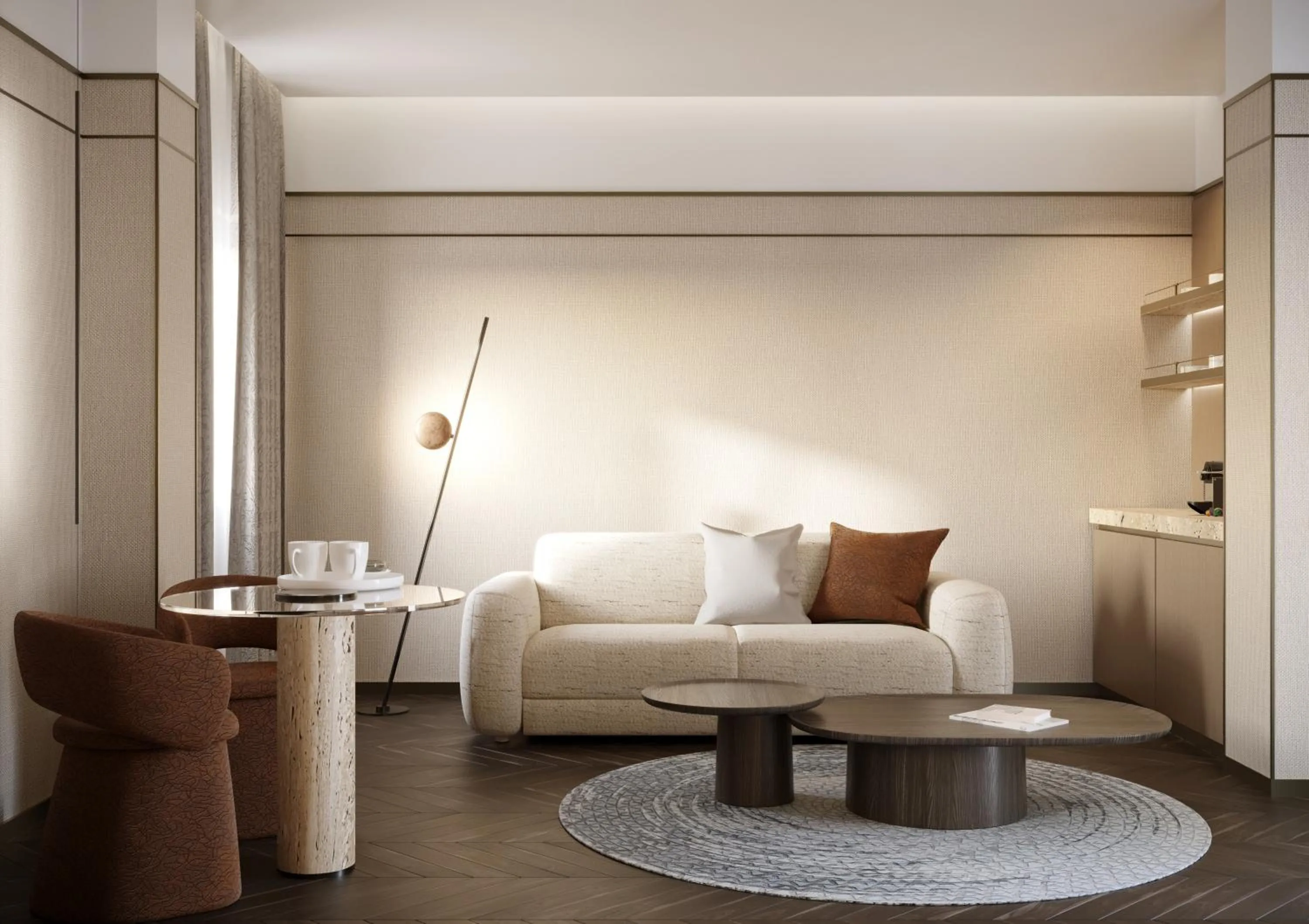 Bedroom in Palazzo Firenze by Baglioni Hotels & Resorts