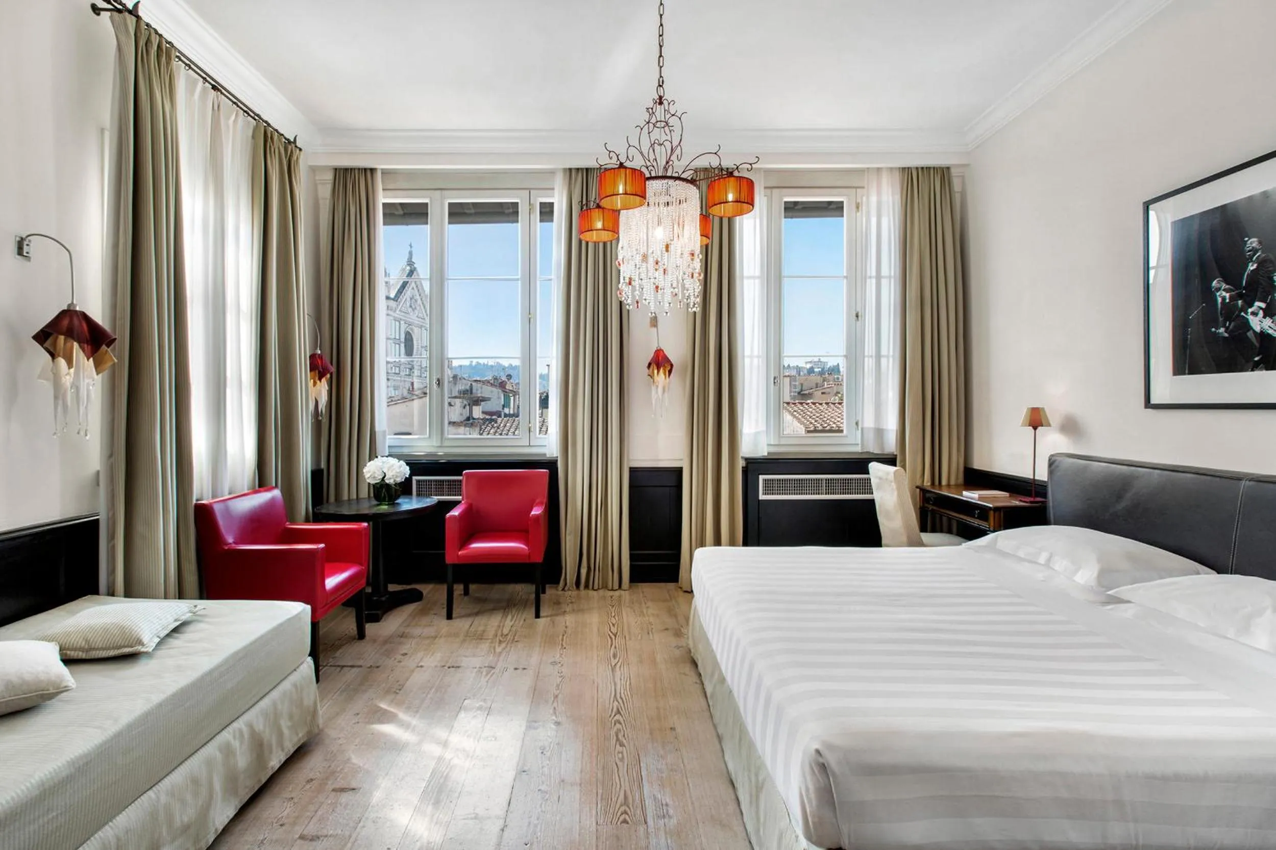 Bedroom, Bed in Palazzo Firenze by Baglioni Hotels & Resorts