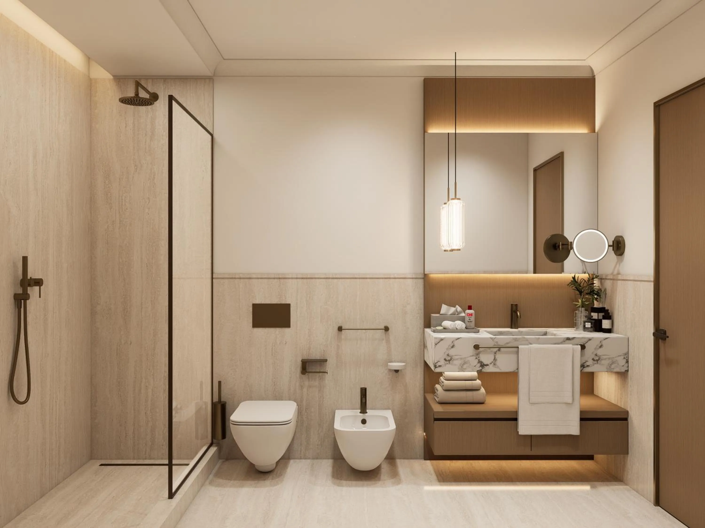 Bathroom in Palazzo Firenze by Baglioni Hotels & Resorts