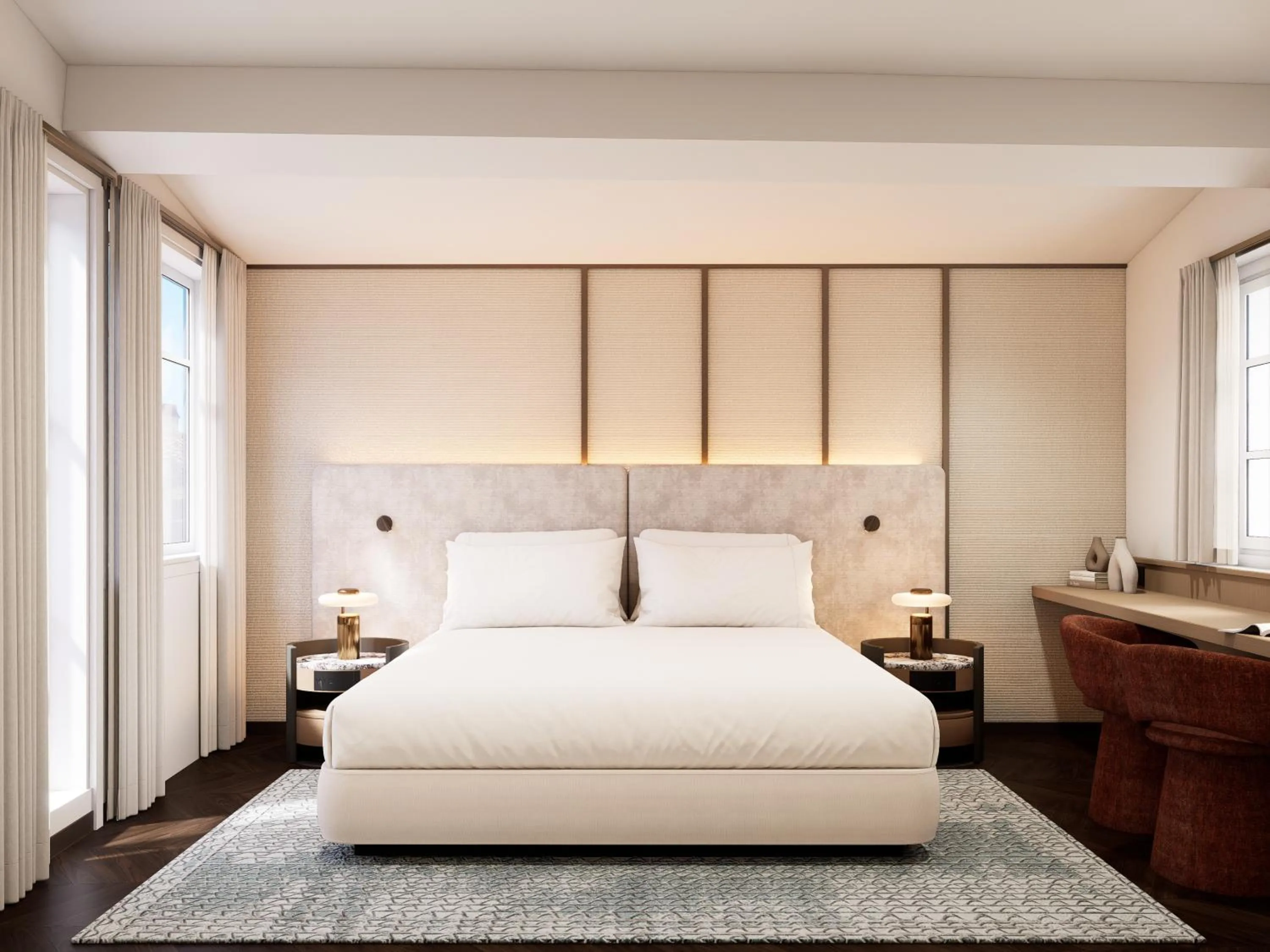 Bedroom, Bed in Palazzo Firenze by Baglioni Hotels & Resorts