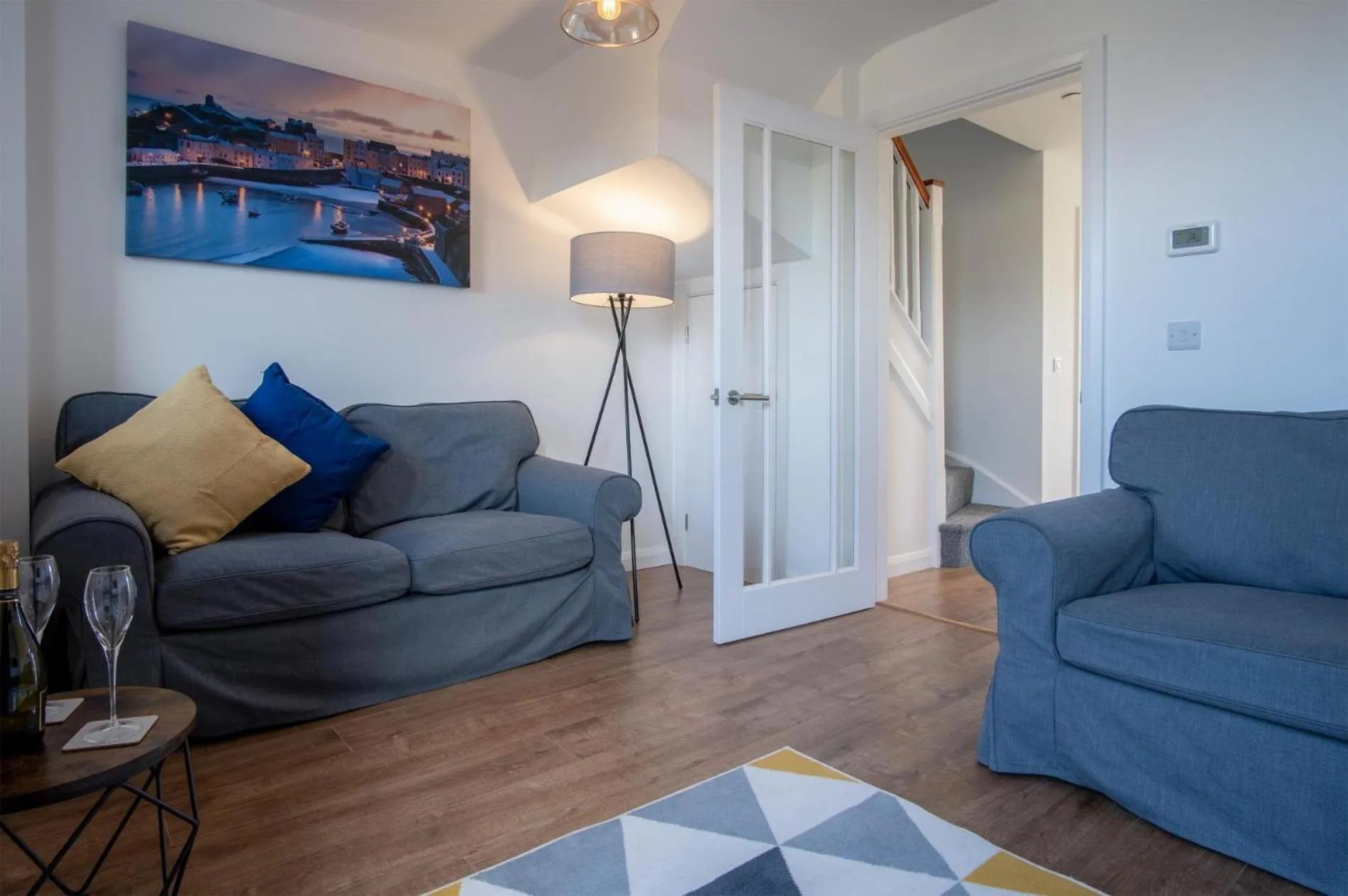 Floor plan in Johnnys Cove - 2 Bedroom Holiday Home - New Hedges