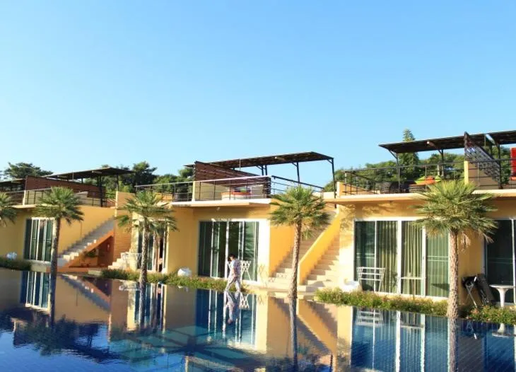 Pool view in BANGKOK.GRAND.RESORT