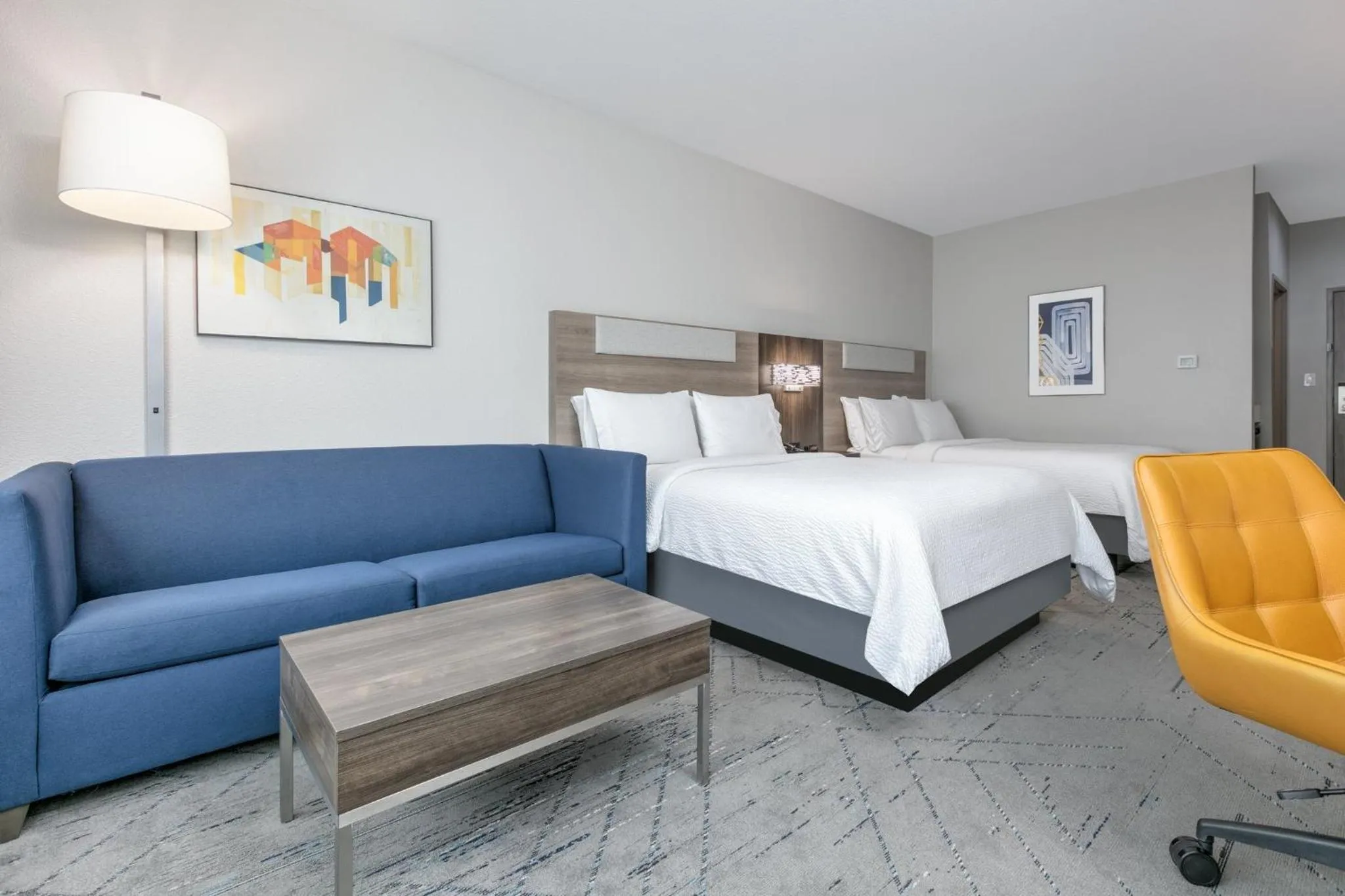 Bedroom, Bed in HOLIDAY INN EXPRESS & SUITES DALLAS PLANO NORTH by IHG