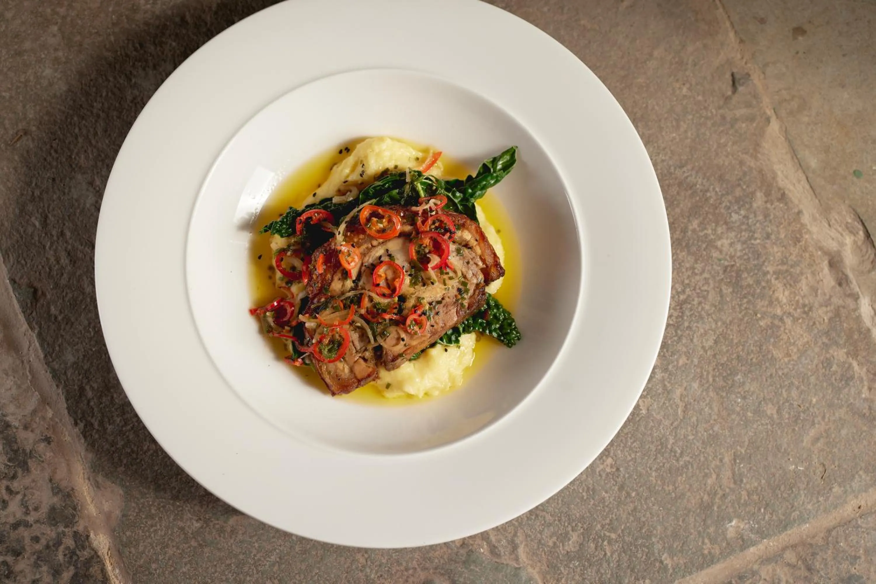 Food and drinks in The Bell & Crown