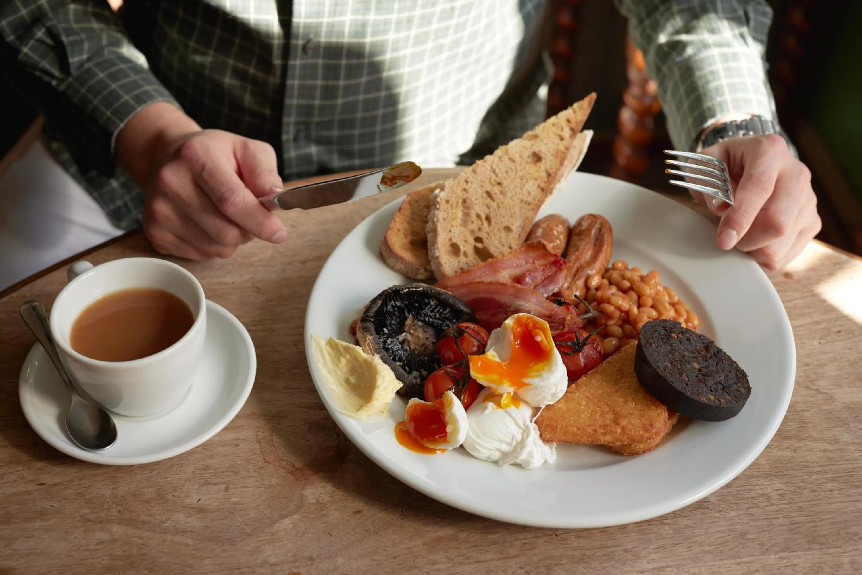 Food and drinks in The Bell & Crown