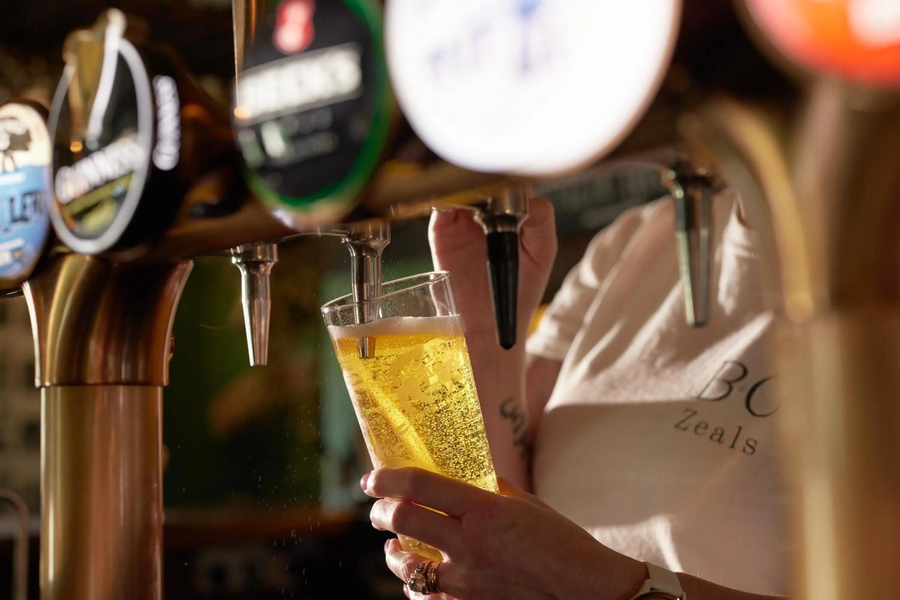 Dining area in The Bell & Crown