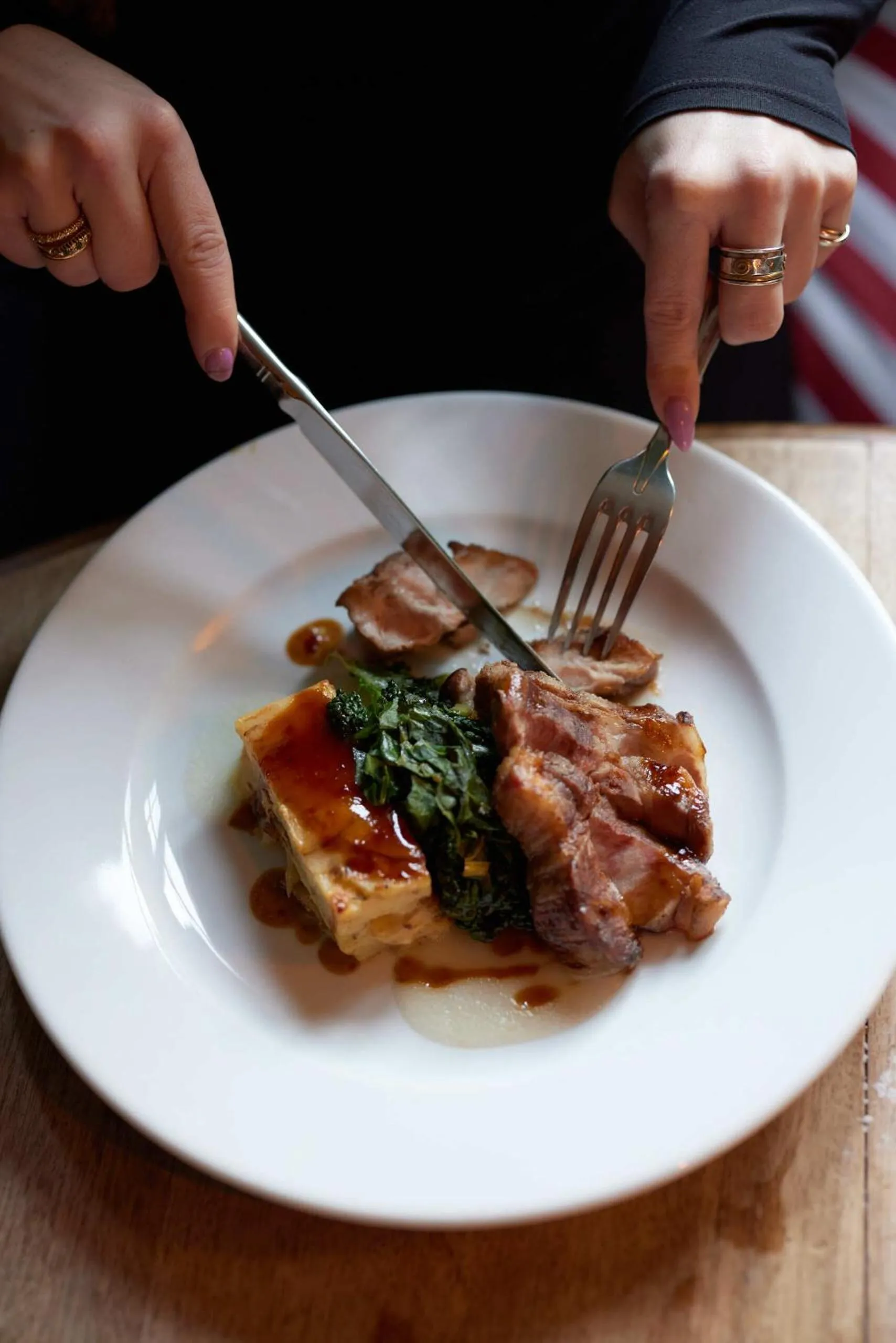 Food and drinks in The Bell & Crown