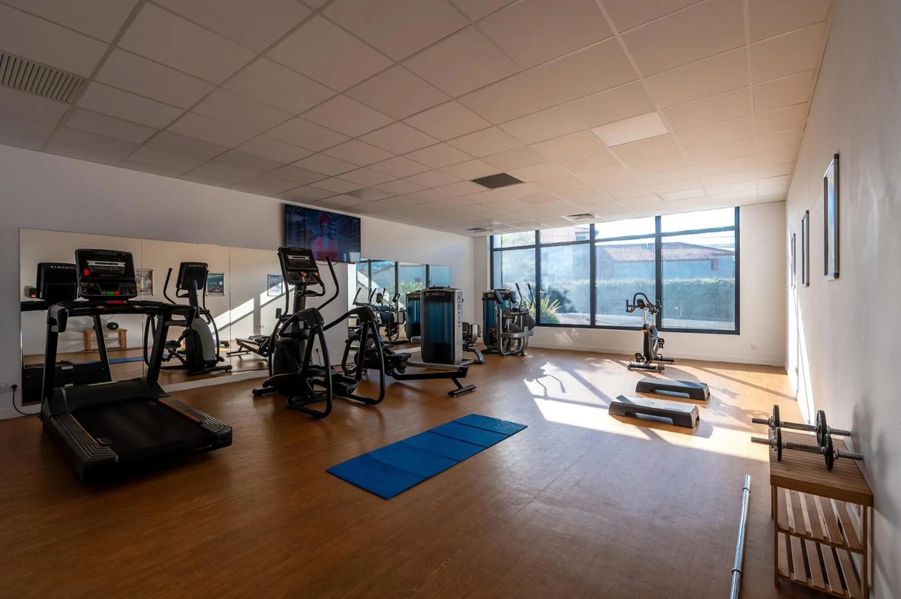 Fitness centre/facilities in Nemea Appart Hotel Les Hauts de Milady Biarritz