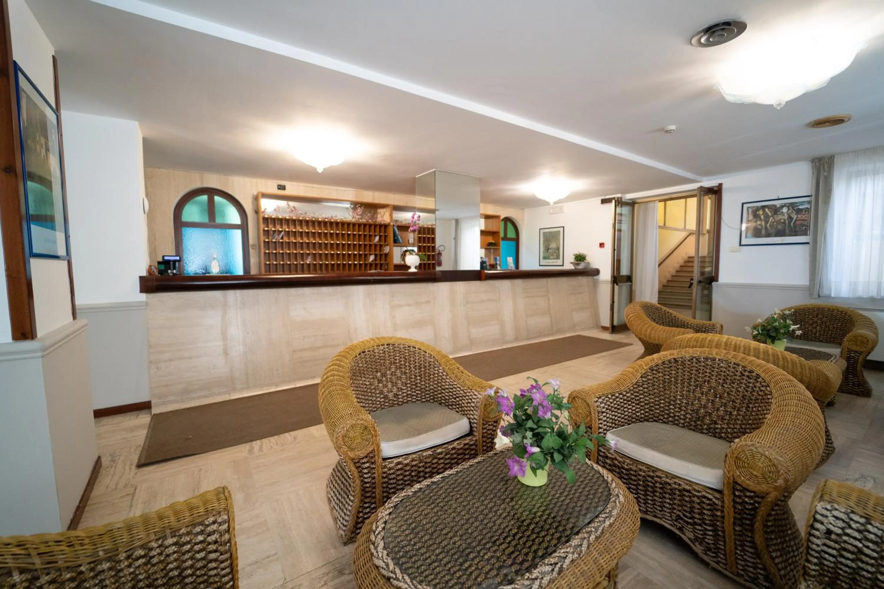Lobby or reception in Hotel San Pietro