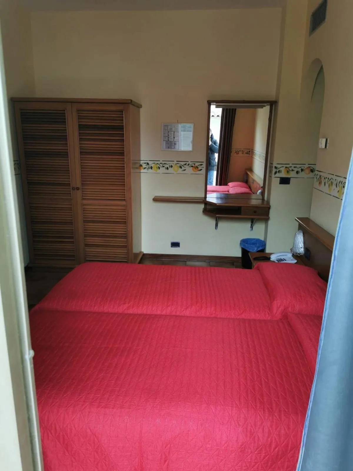 Bed in Hotel San Pietro