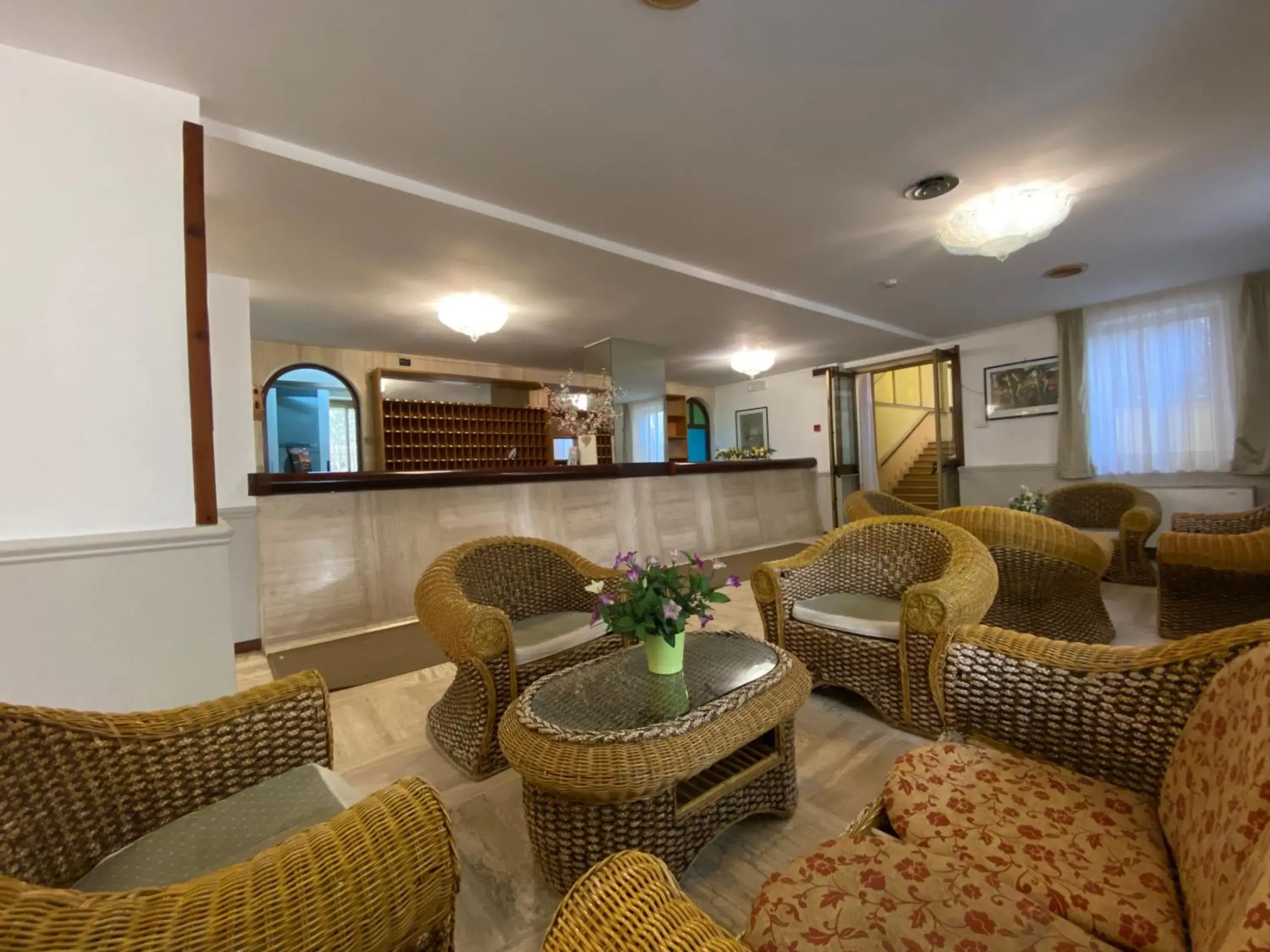 Lobby or reception in Hotel San Pietro Lobby or reception in Hotel San Pietro