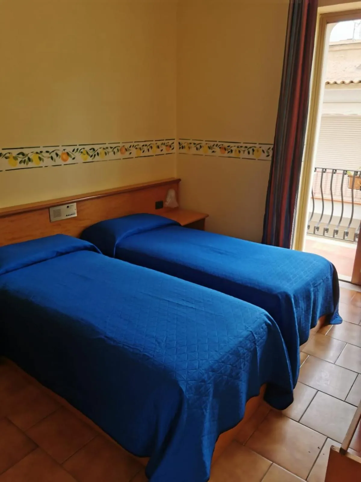 Bed in Hotel San Pietro
