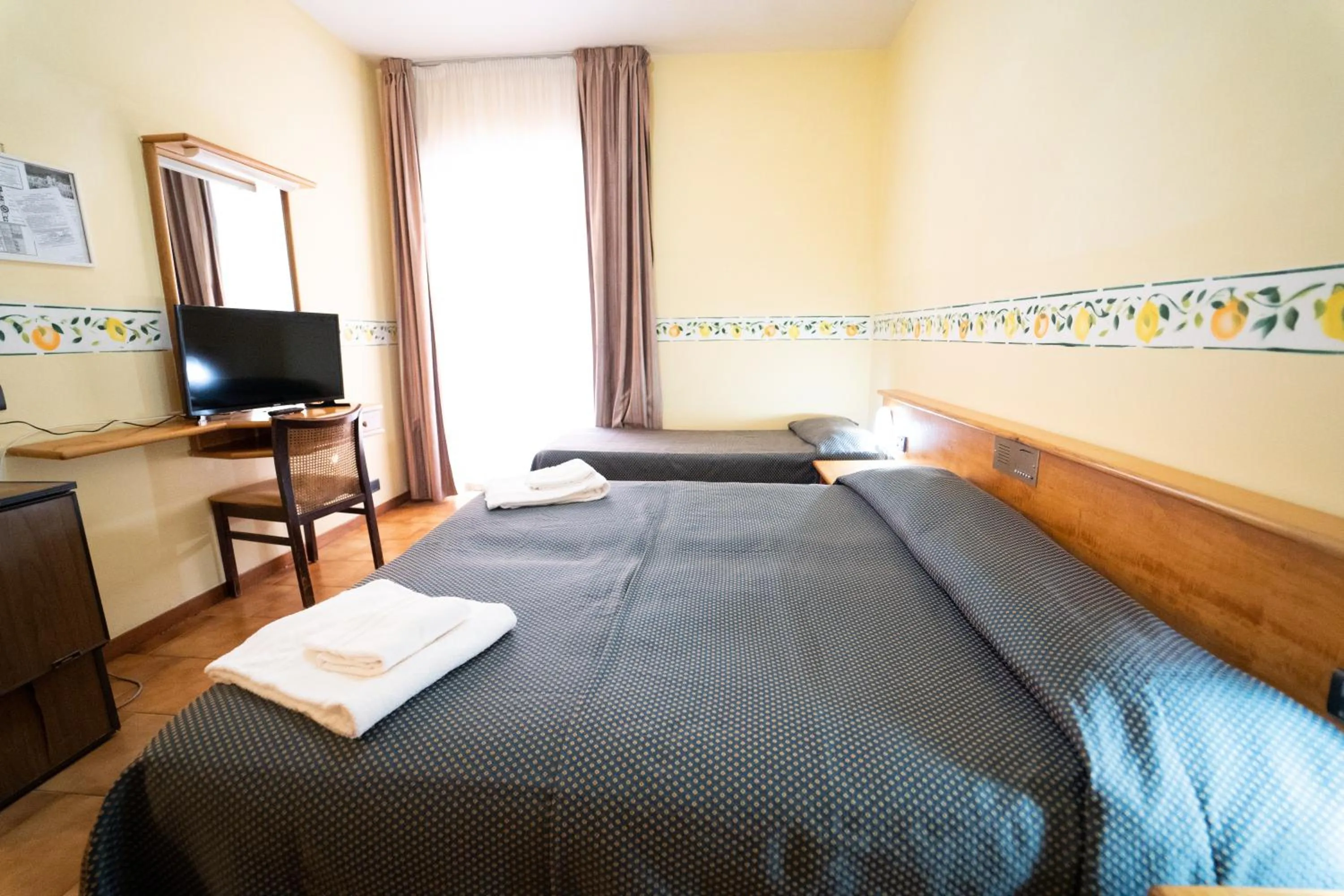 Bed in Hotel San Pietro