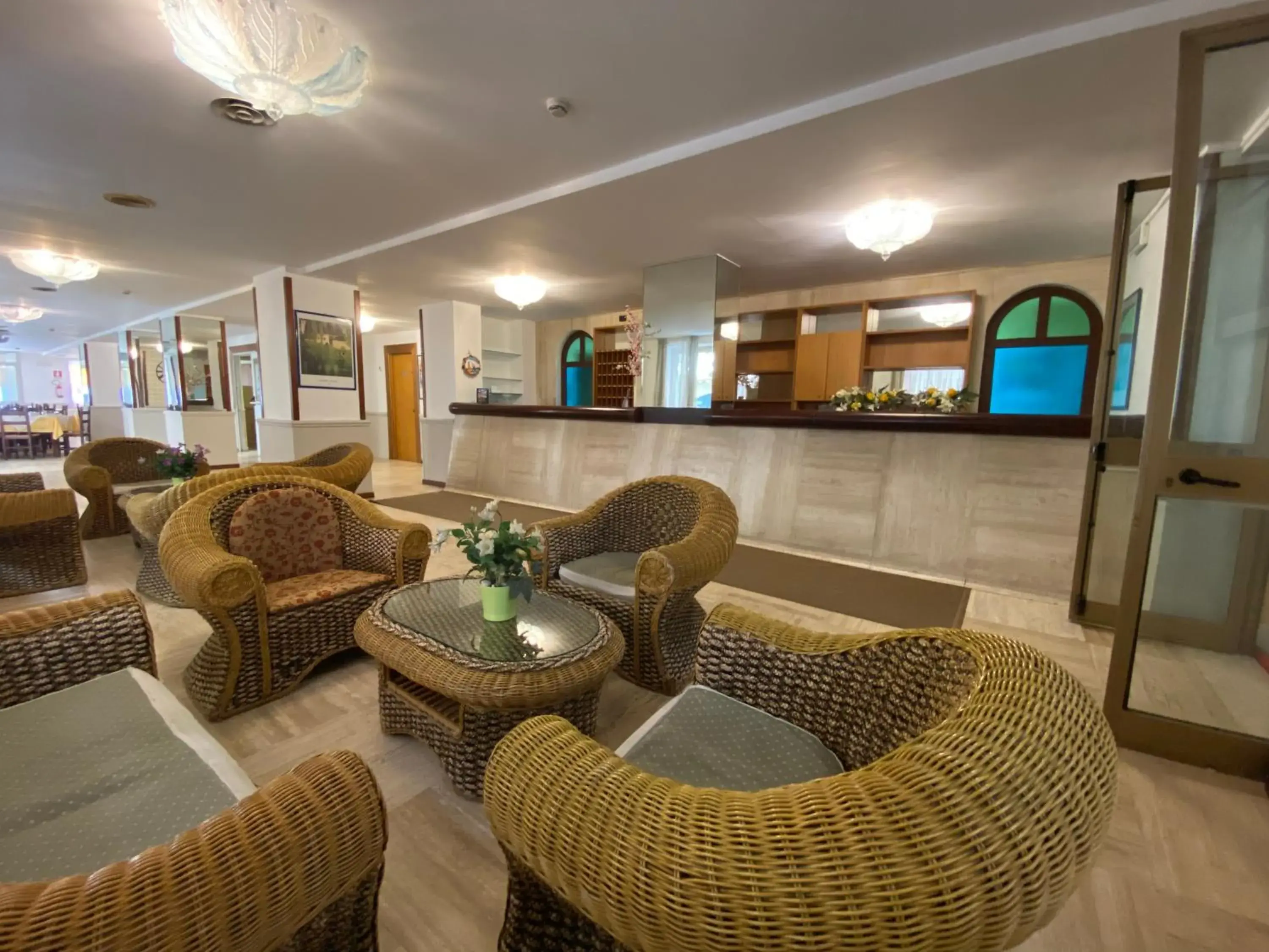 Lobby or reception in Hotel San Pietro Lobby or reception in Hotel San Pietro