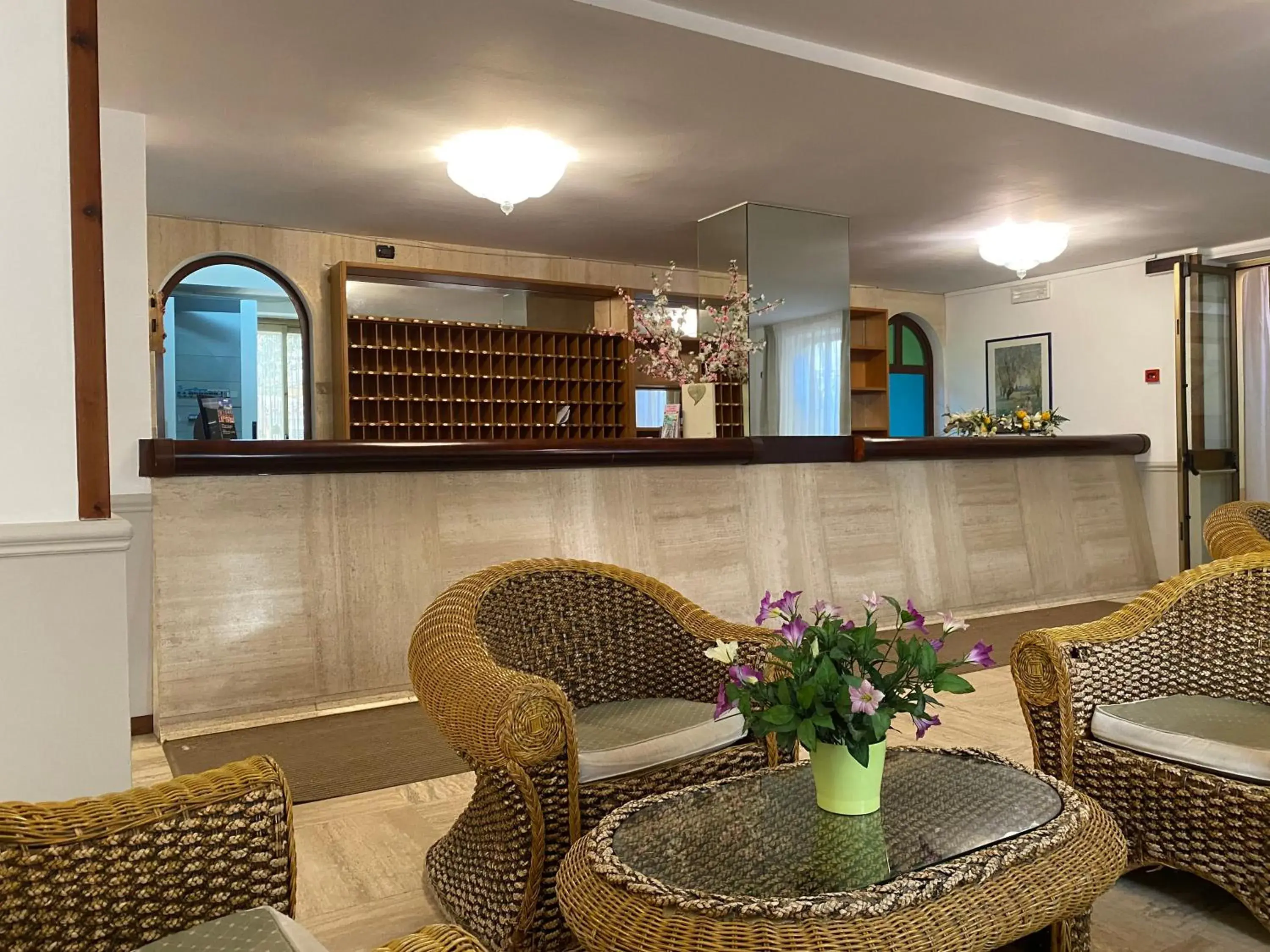 Lobby or reception in Hotel San Pietro Lobby or reception in Hotel San Pietro