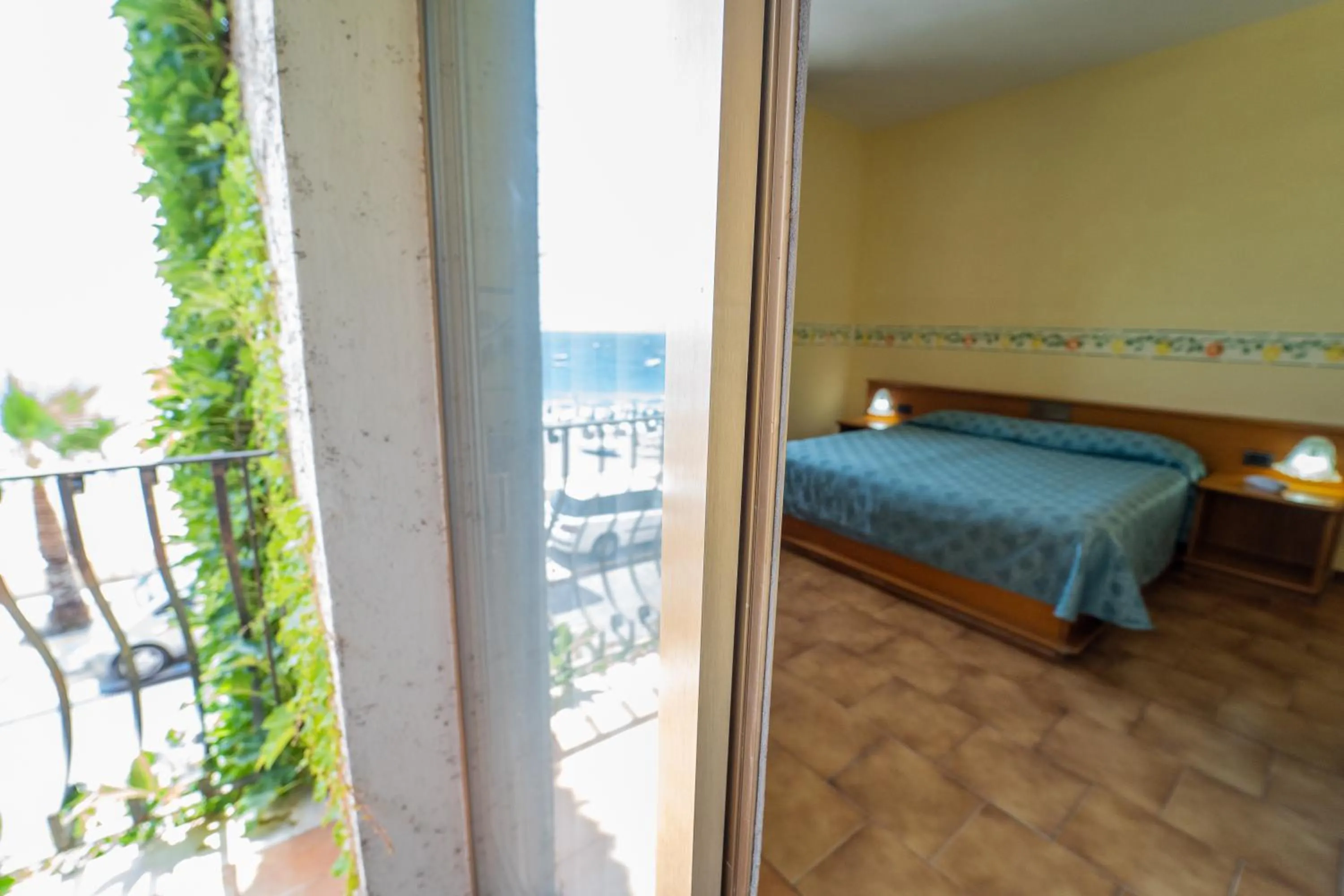 Bed in Hotel San Pietro