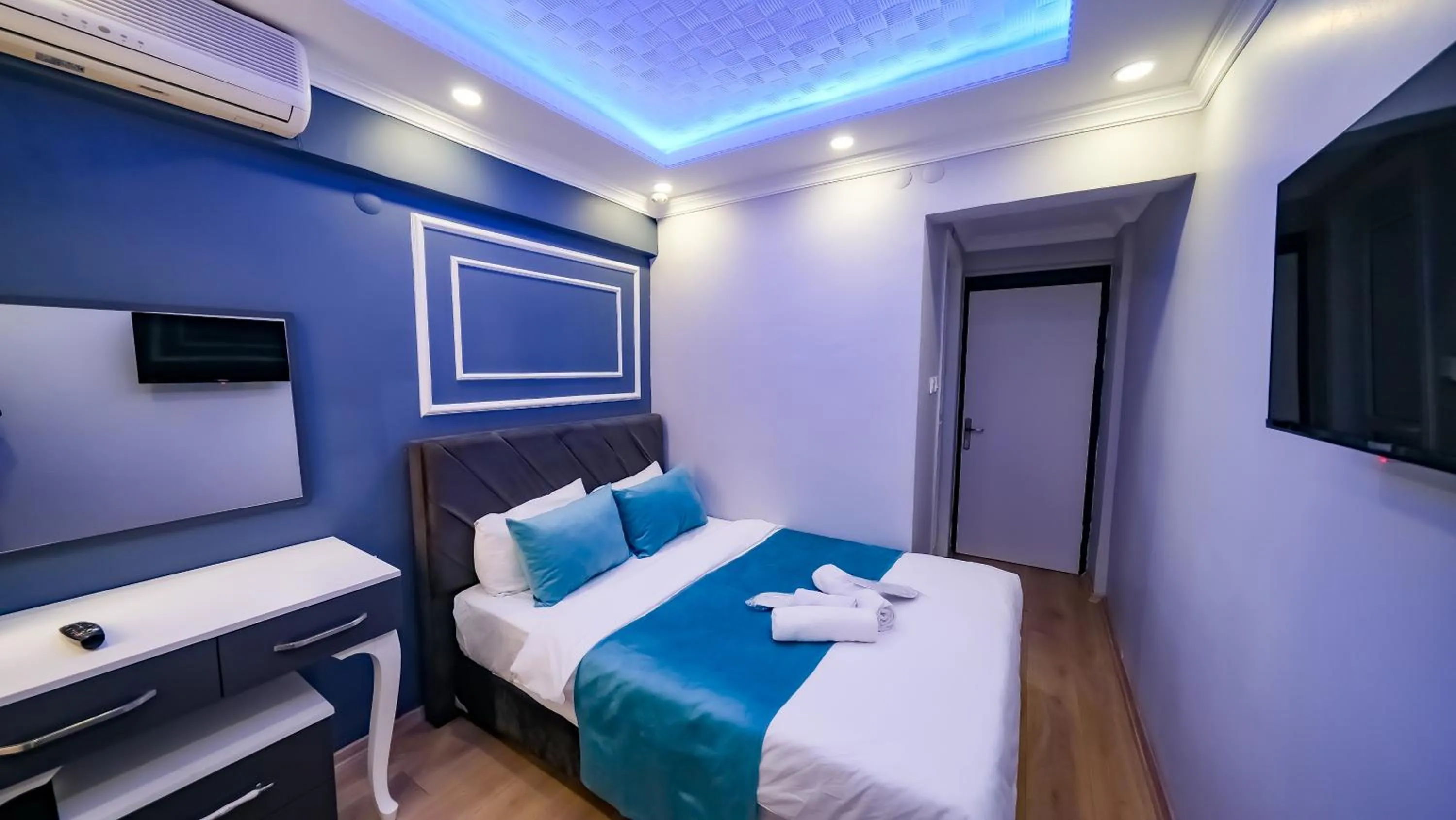 Bed in Bona Sera Hotel