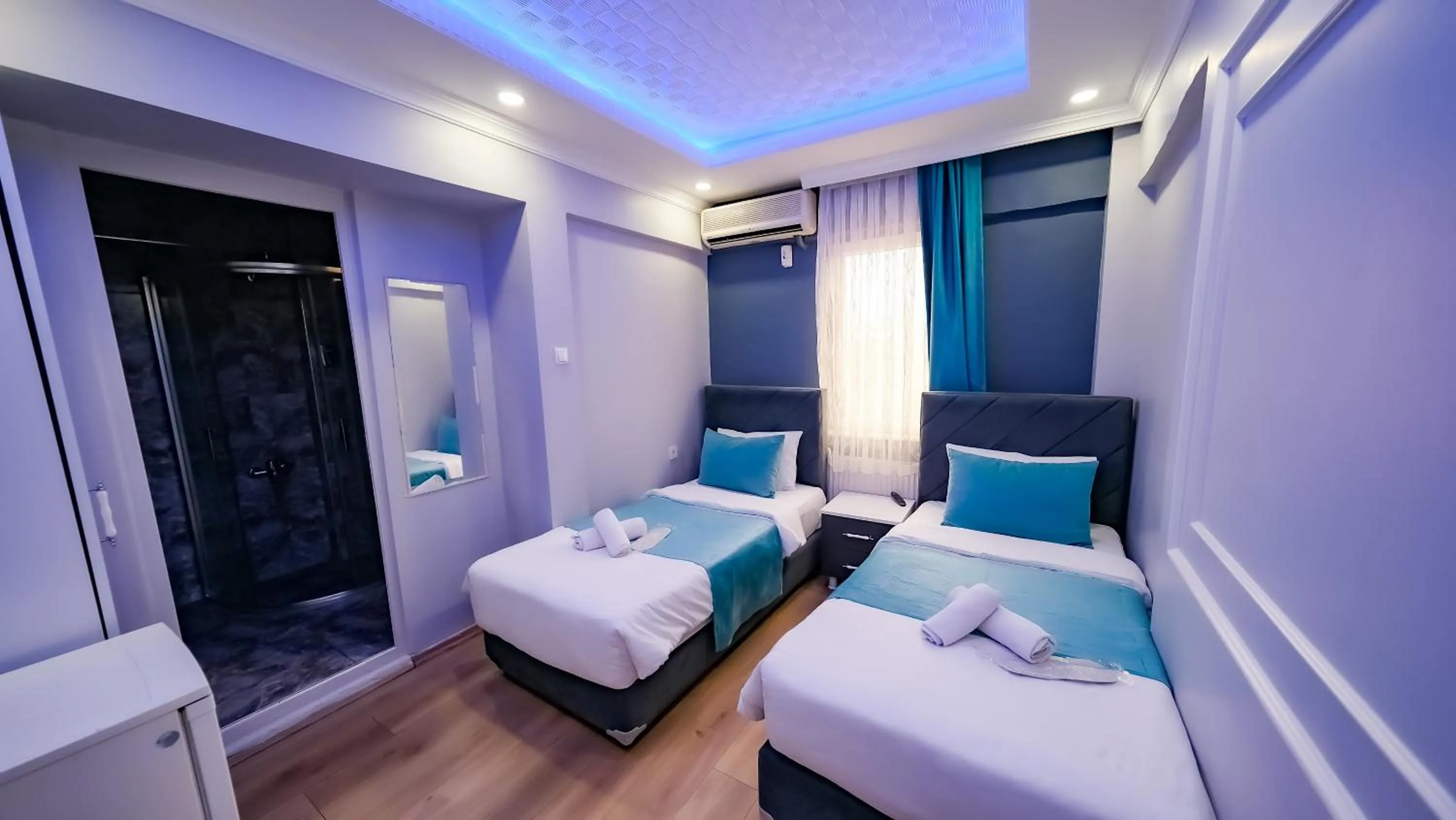 Bed in Bona Sera Hotel