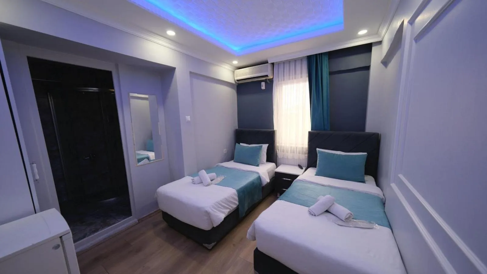 Bed in Bona Sera Hotel