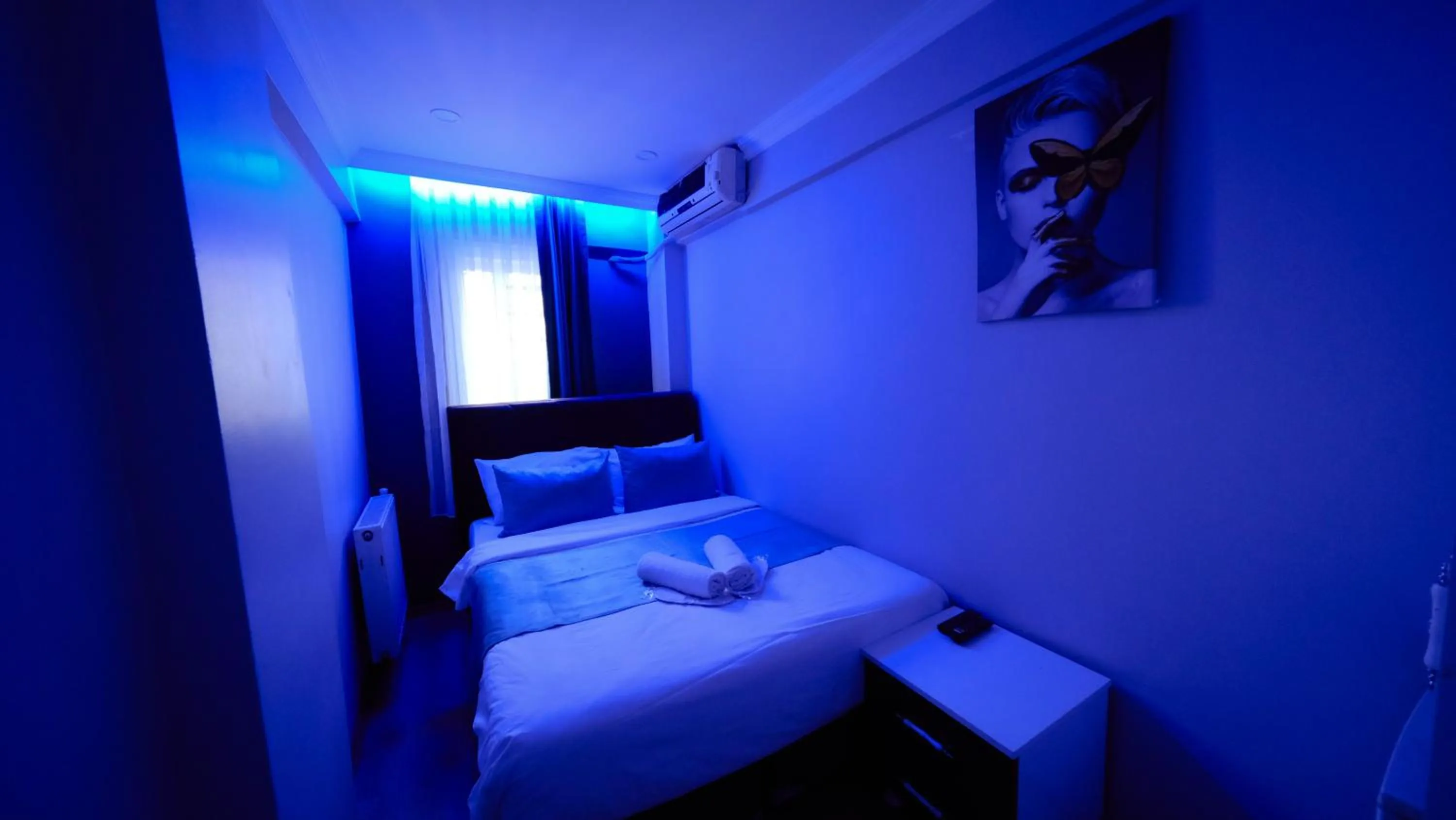Bed in Bona Sera Hotel
