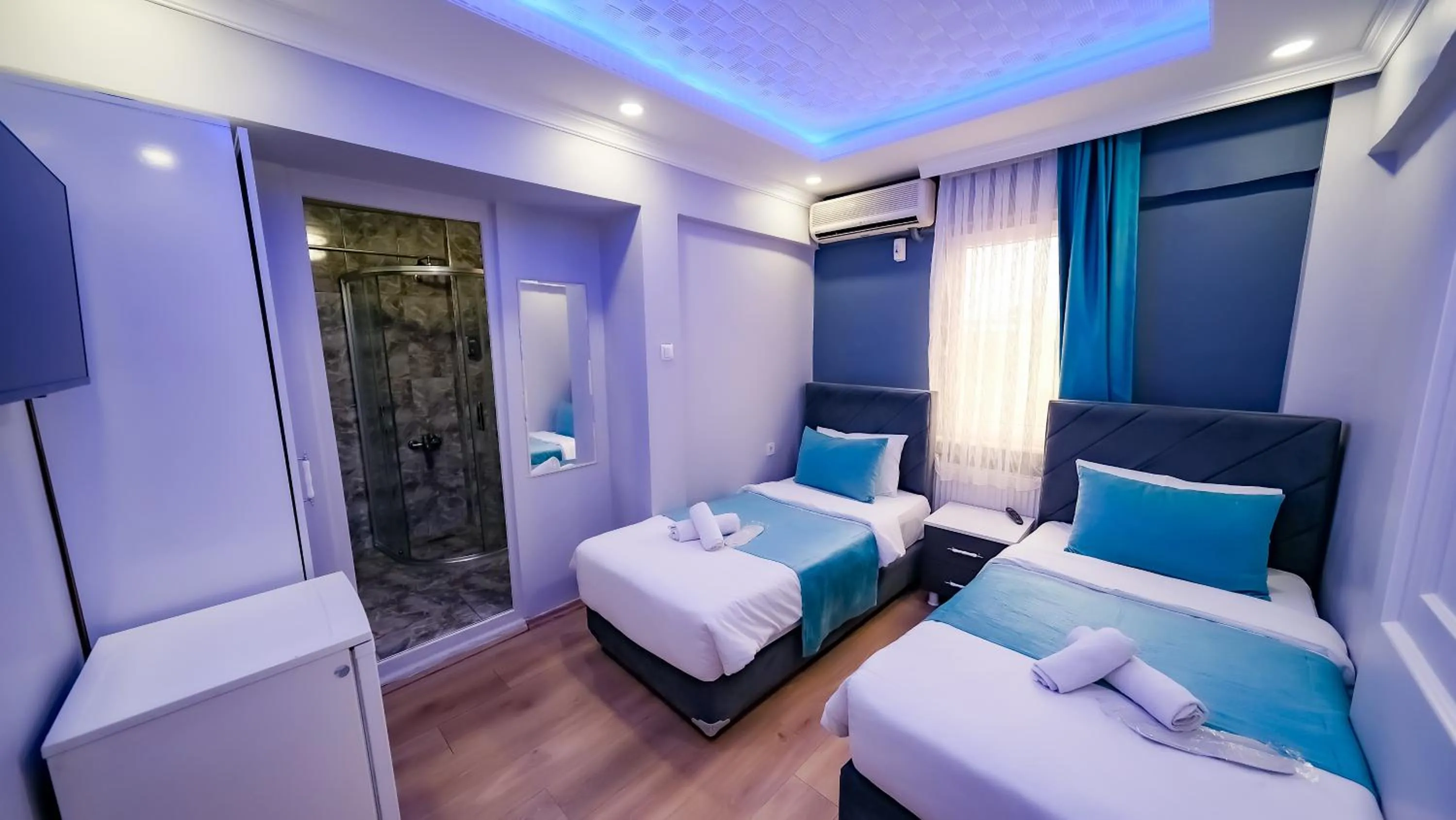 Bed in Bona Sera Hotel