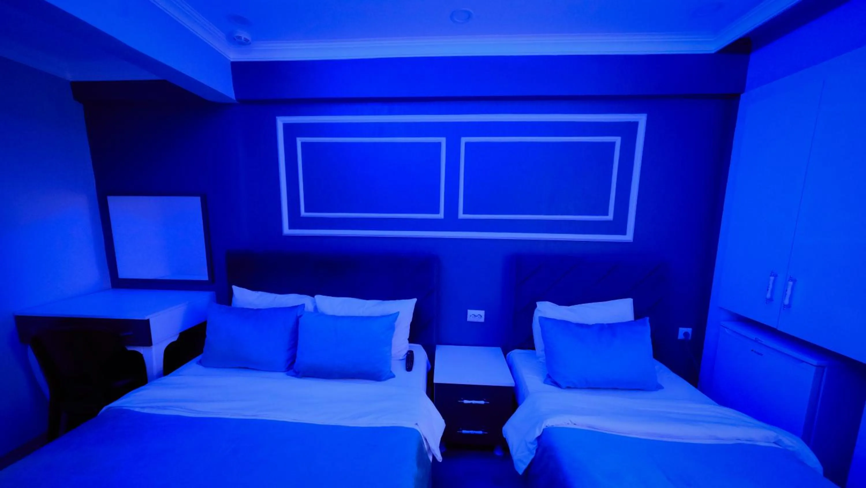 Bed in Bona Sera Hotel