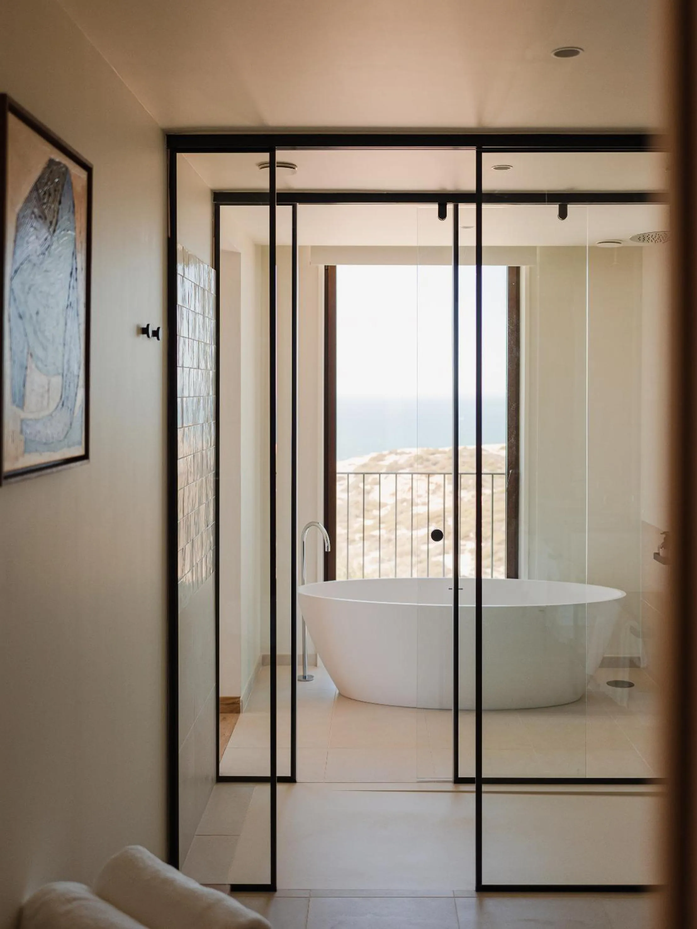 Bathroom, Bed in Aethos Ericeira