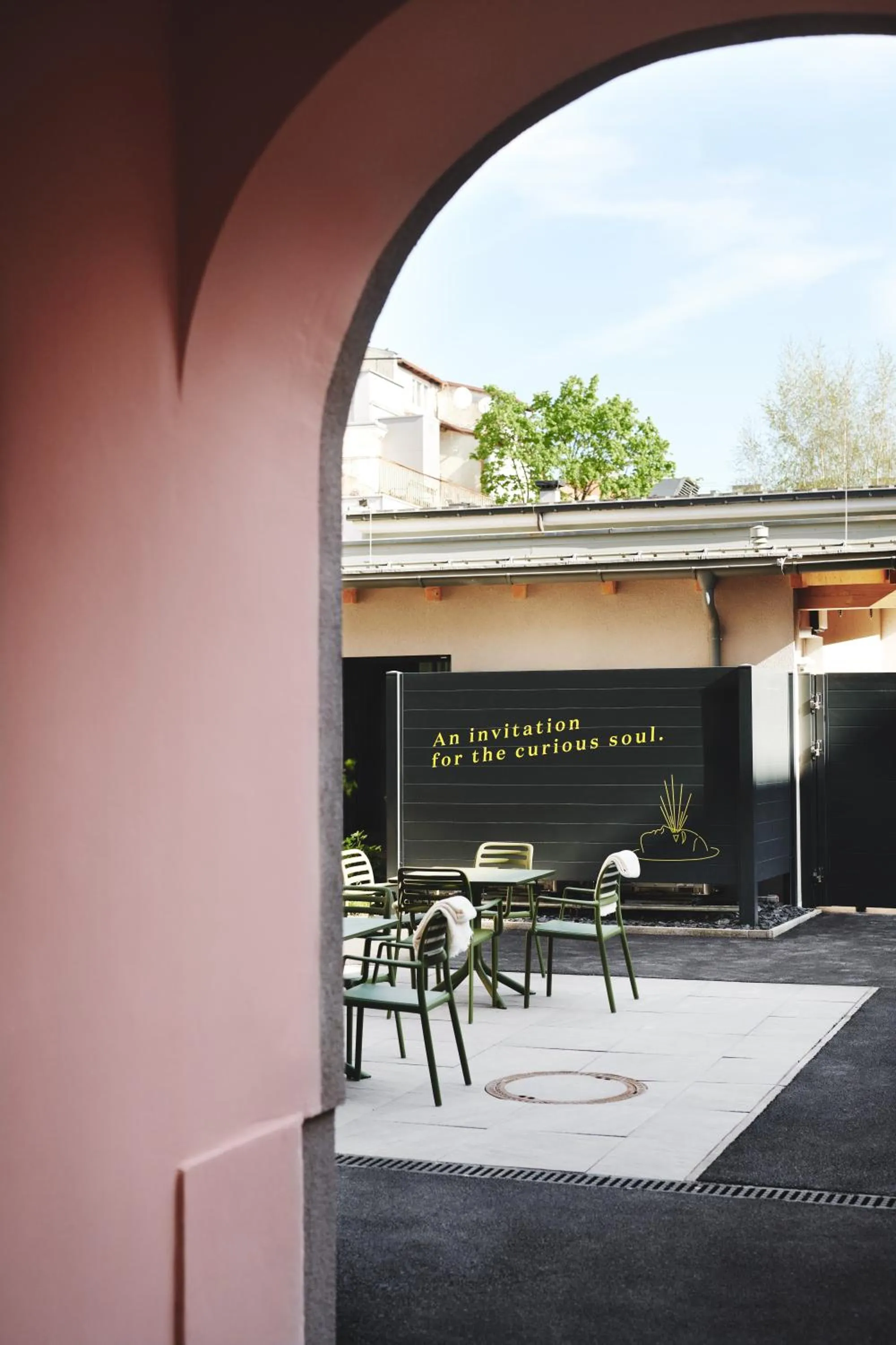 Patio in Boutique Hotel das Salz
