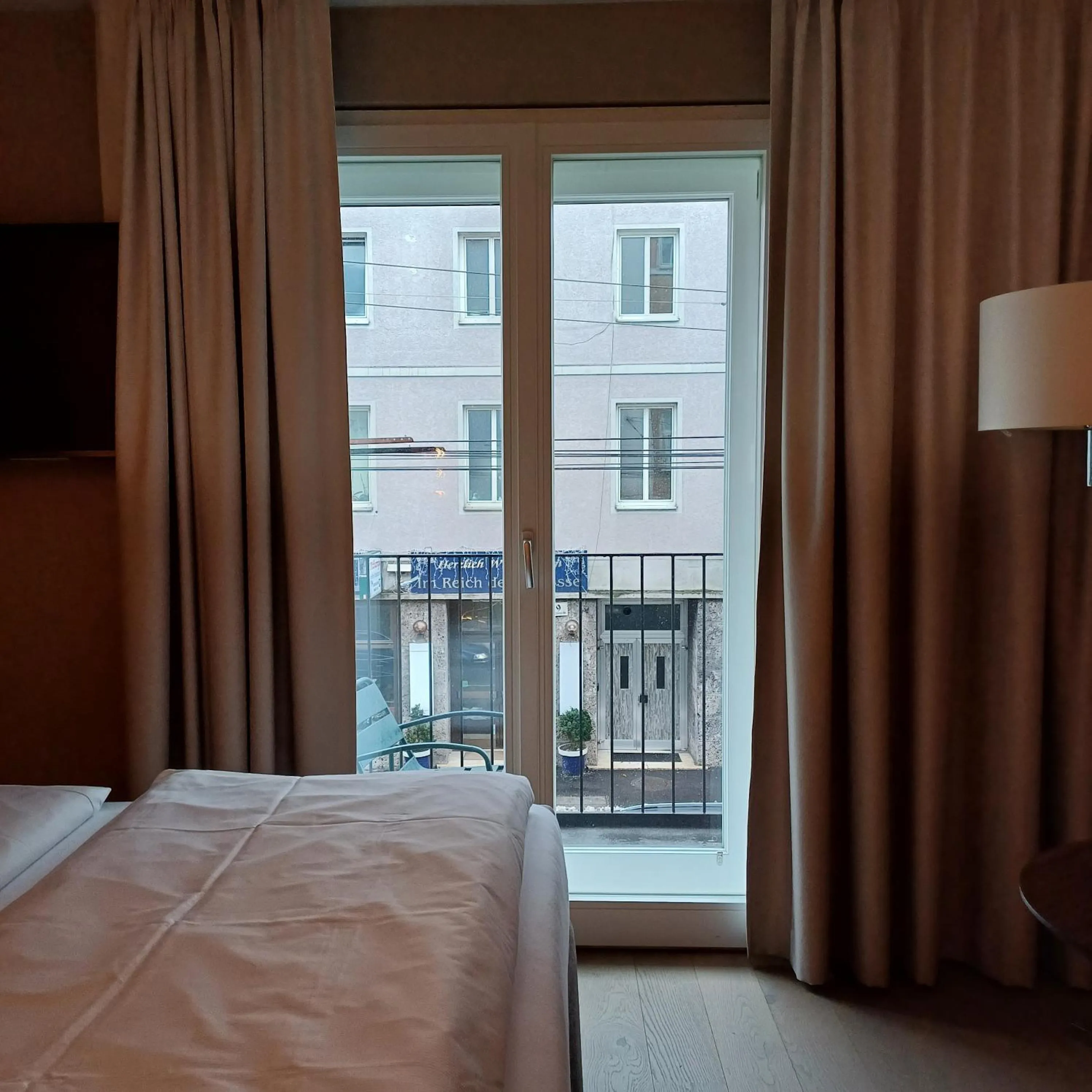 View (from property/room), Bed in Boutique Hotel das Salz