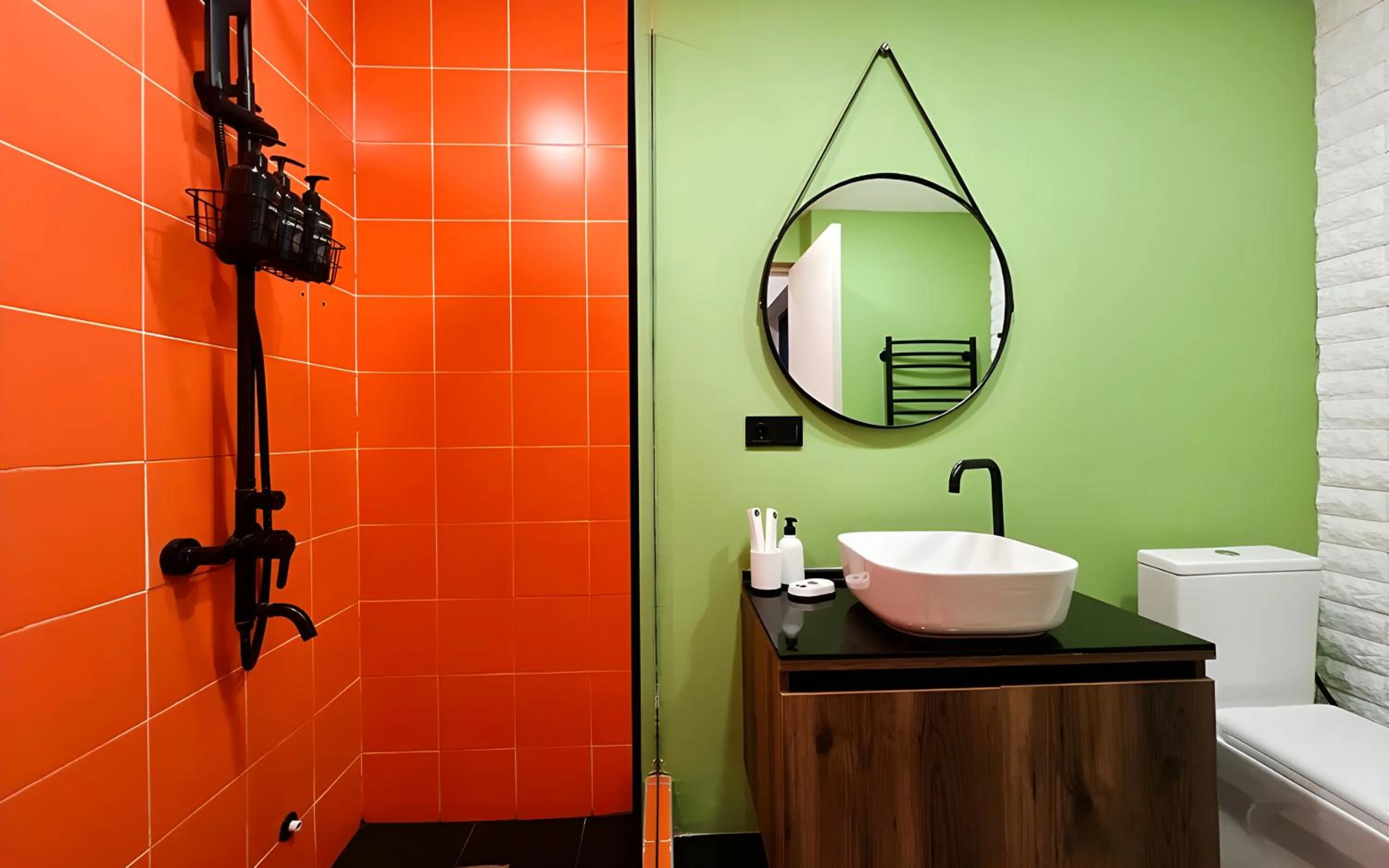 Shower in Rooms Apart Hotel by RED