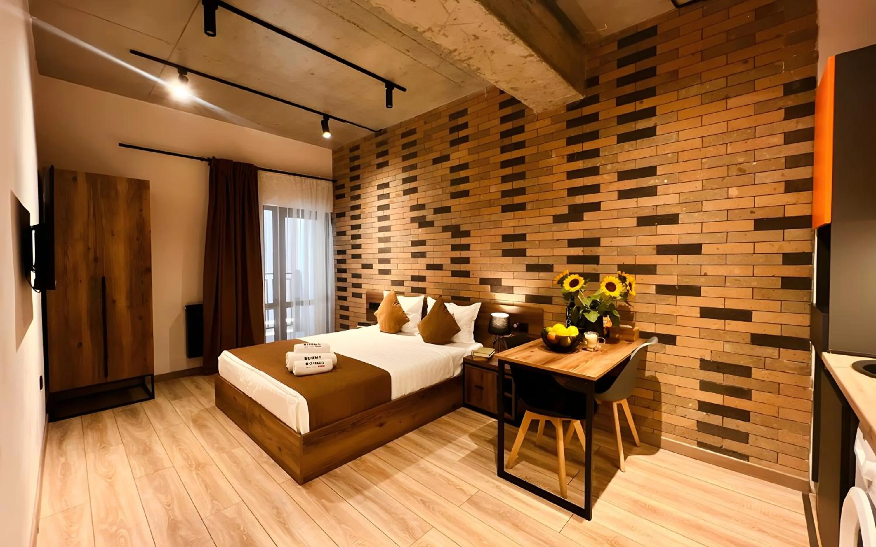 Photo of the whole room, Bed in Rooms Apart Hotel by RED