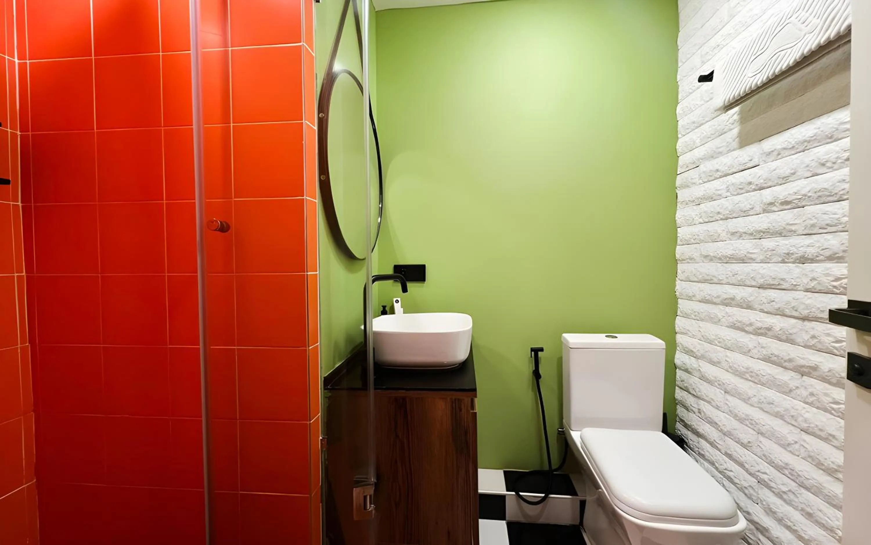 Shower in Rooms Apart Hotel by RED