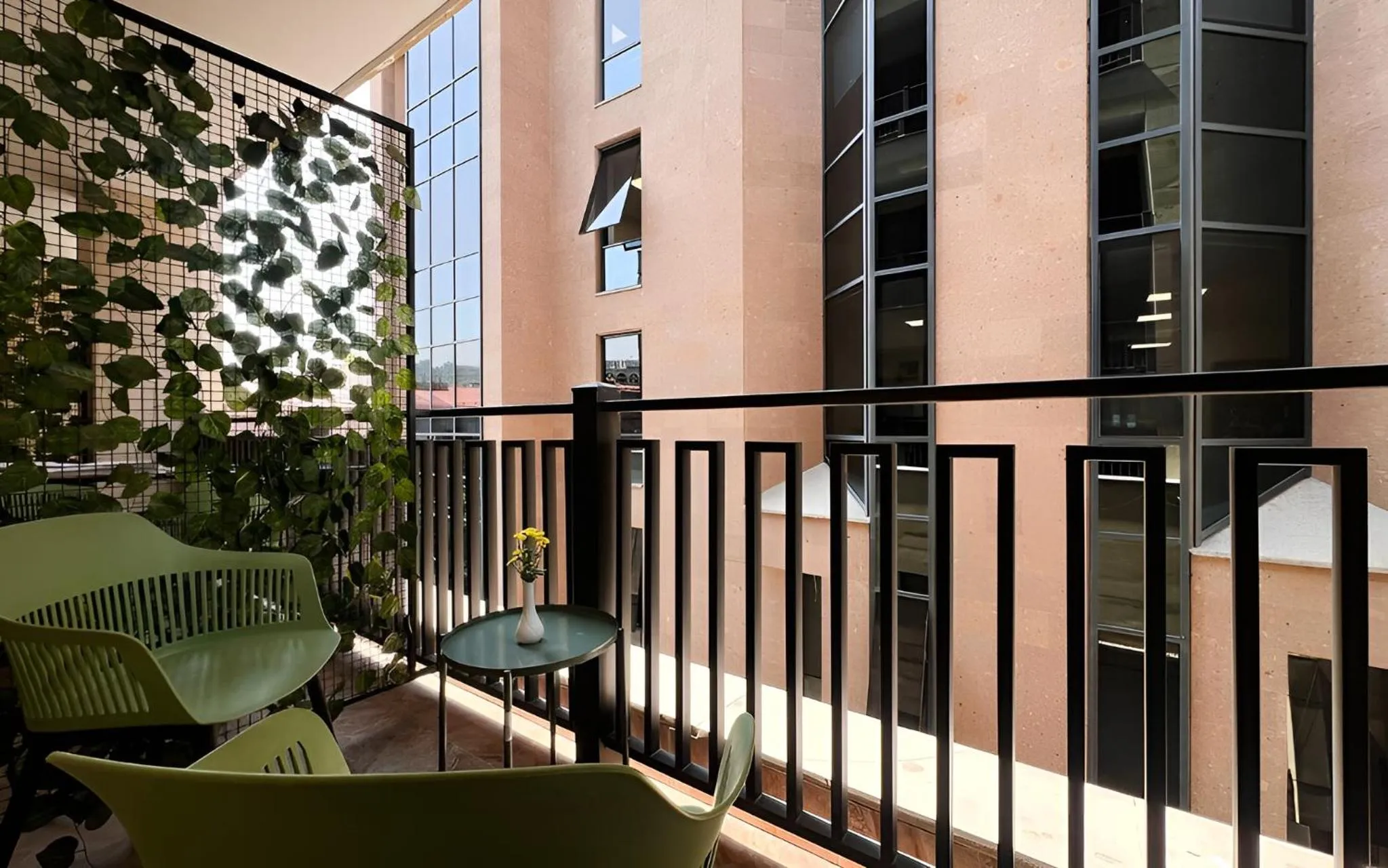 Balcony/Terrace in Rooms Apart Hotel by RED