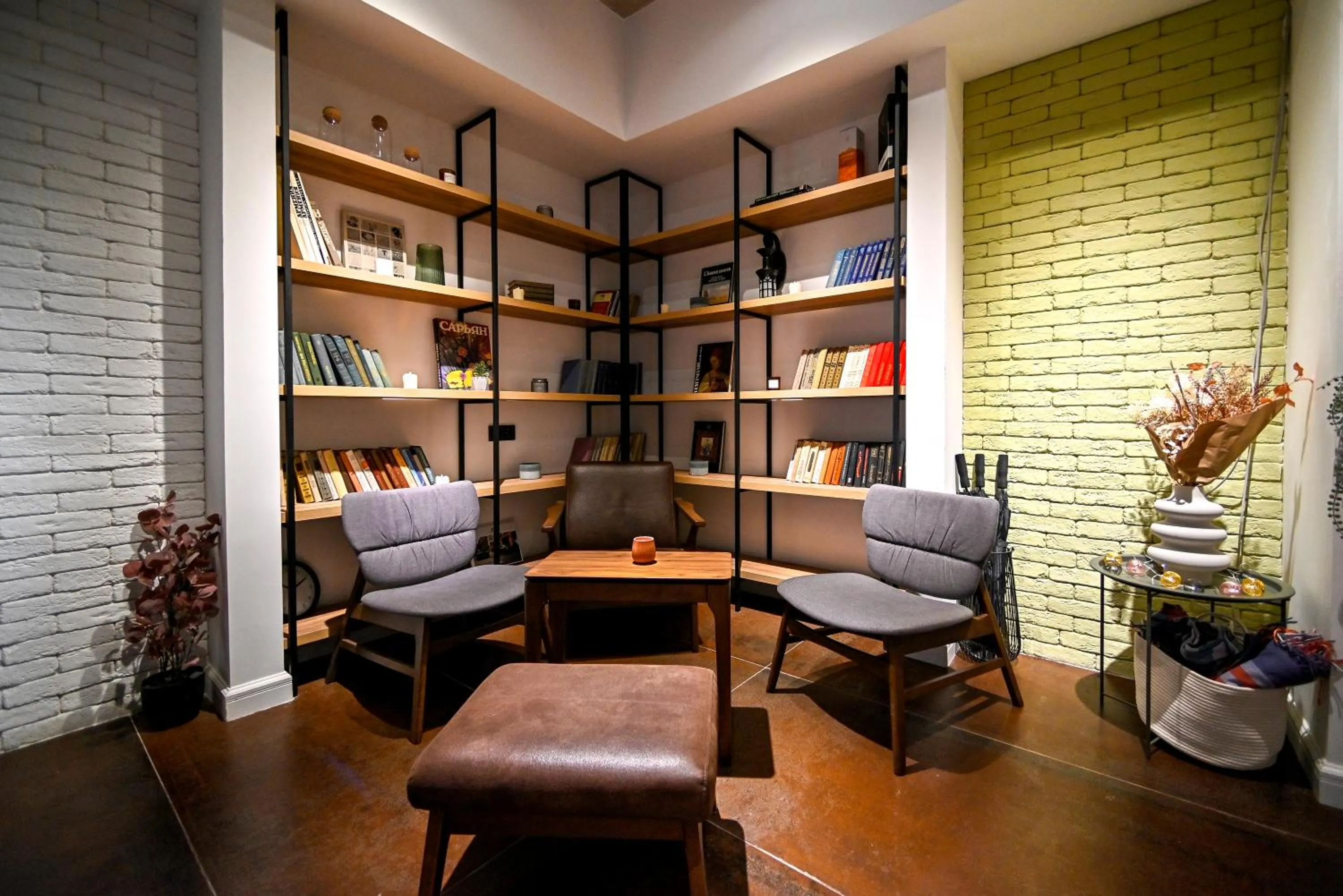 Library in Rooms Apart Hotel by RED