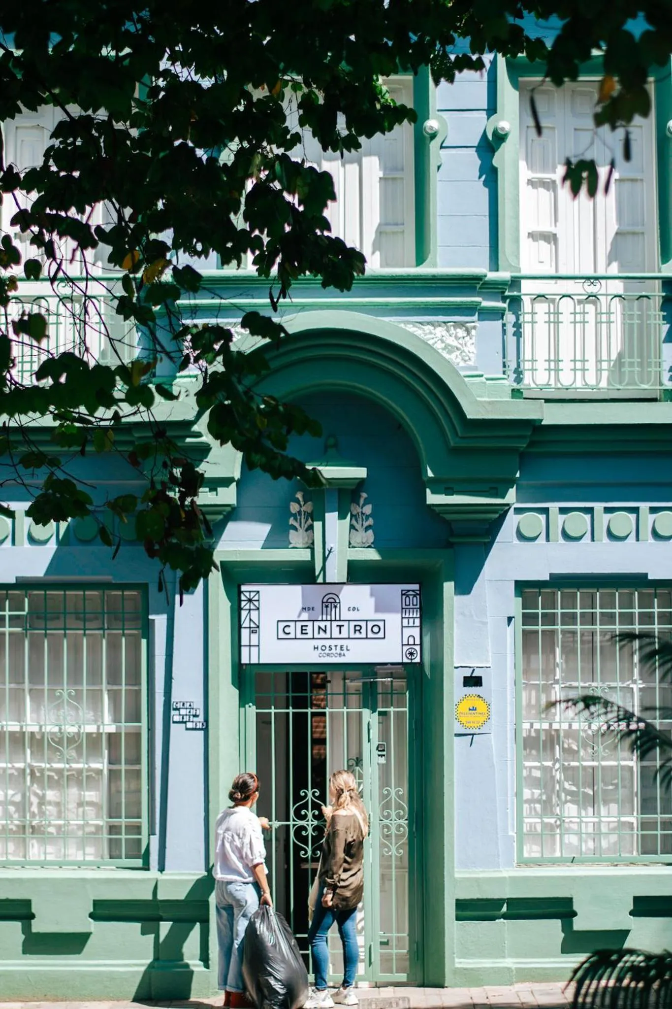 Property building in Centro Hostel Medellin