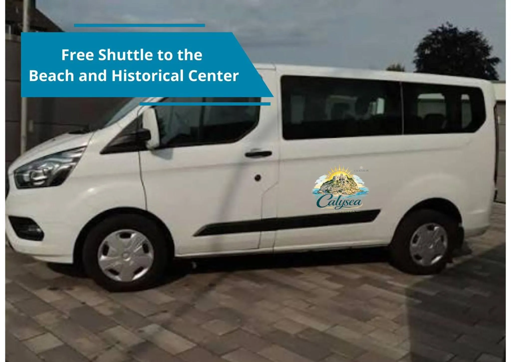 shuttle in Hotel Calysea Tropea - Breakfast & Brunch Until 13-00 Included - Free Private Parking