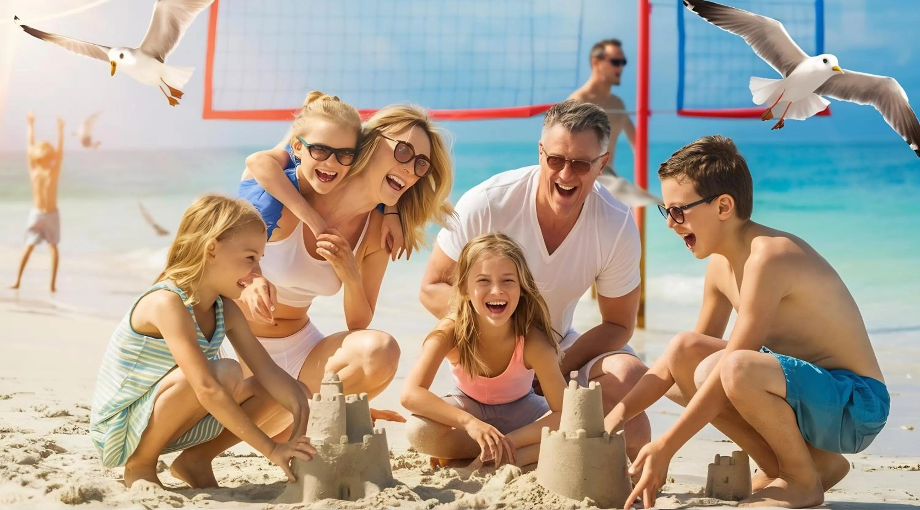 Beach in Hotel Calysea Tropea - Breakfast & Brunch Until 13-00 Included - Free Private Parking