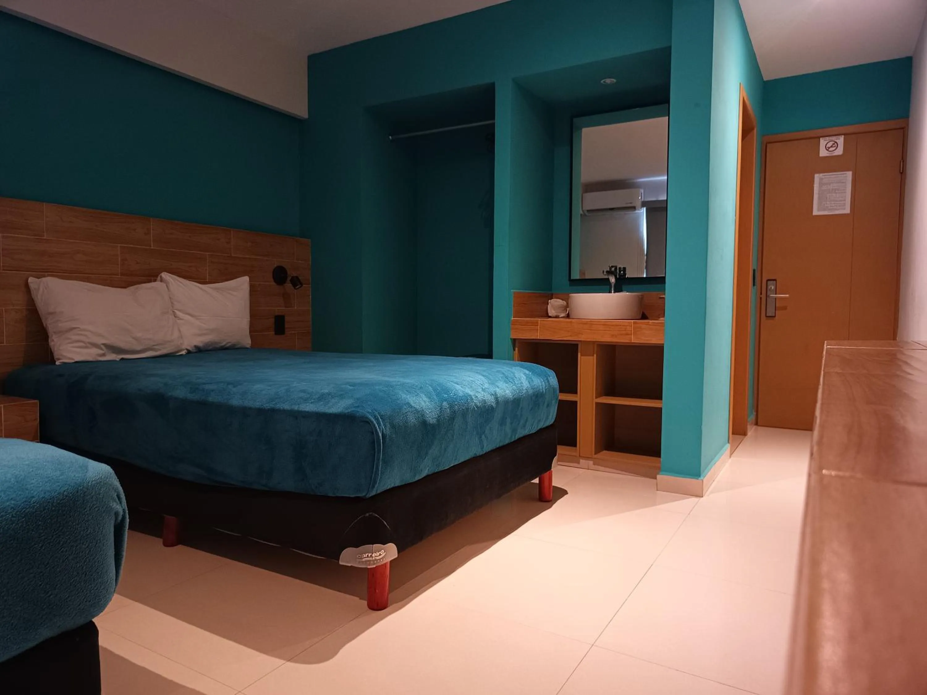 Bed in Hotel Kavia Mazatlán