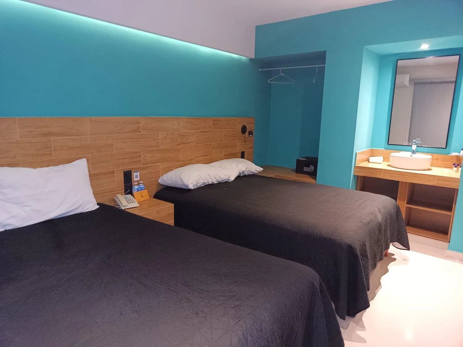 Bed in Hotel Kavia Mazatlán